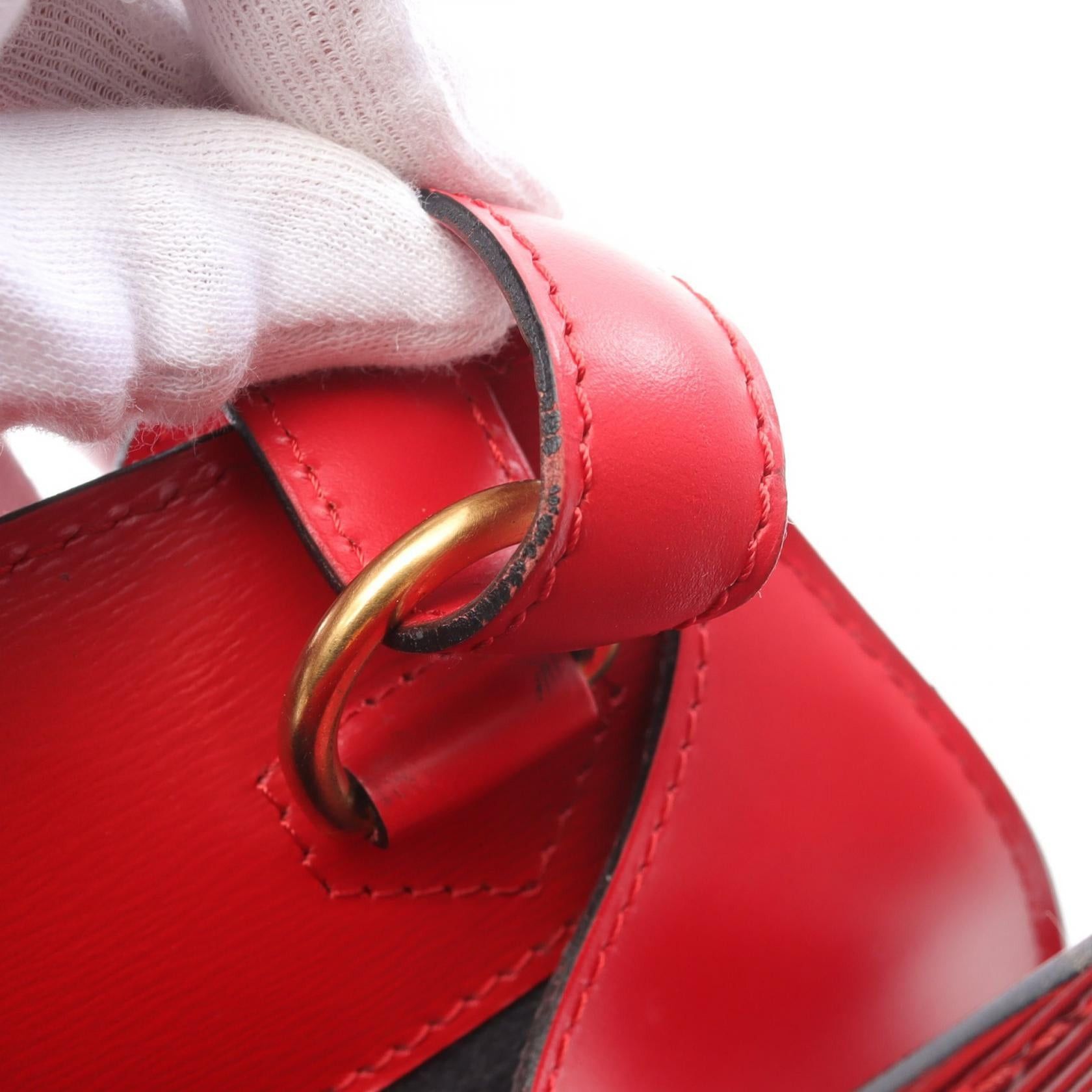 Louis Vuitton Louis Vuitton Cluny Epi Castilian Red Shoulder Bag Leather Size ONE SIZE - 12 Thumbnail