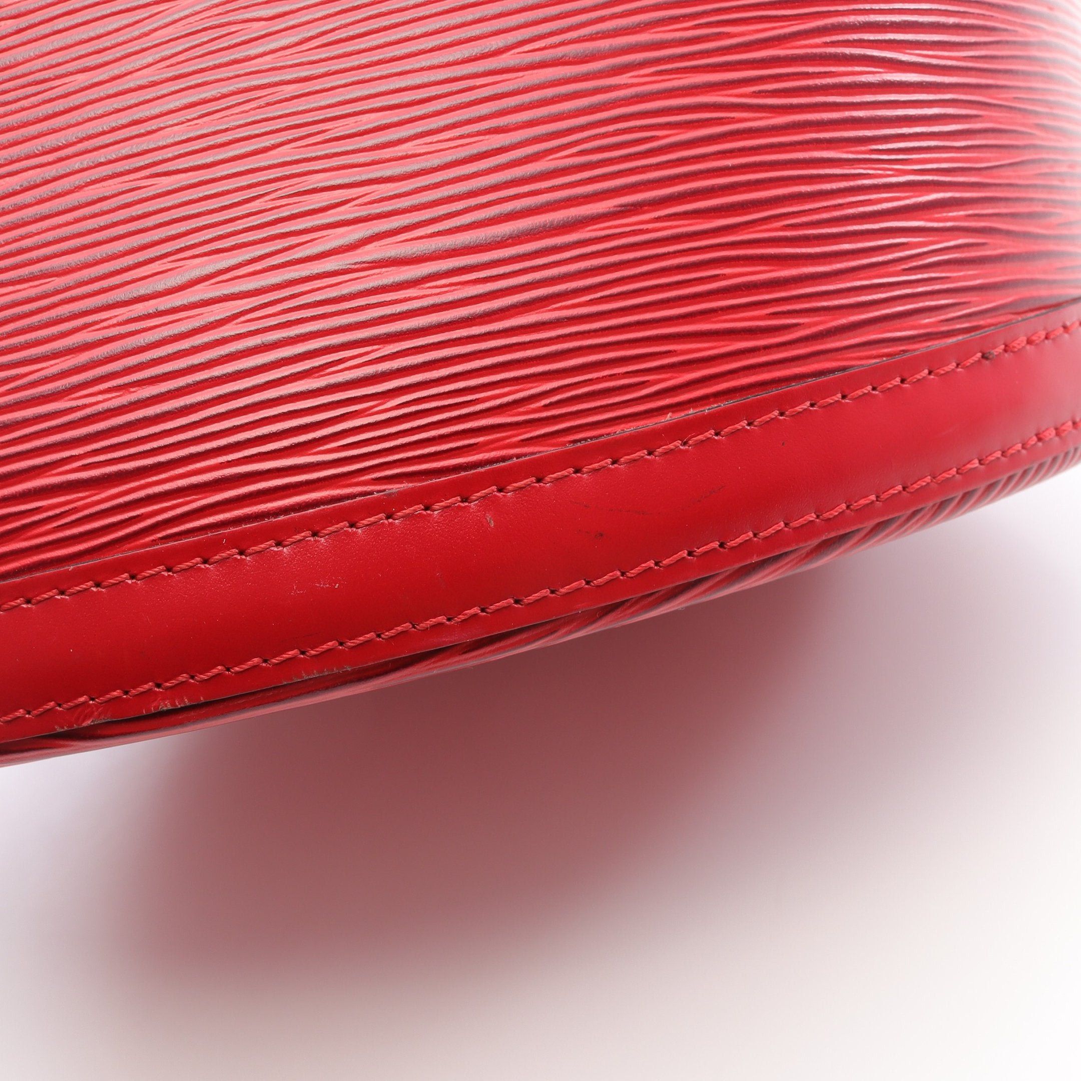 Louis Vuitton Louis Vuitton Cluny Epi Castilian Red Shoulder Bag Leather Size ONE SIZE - 11 Thumbnail