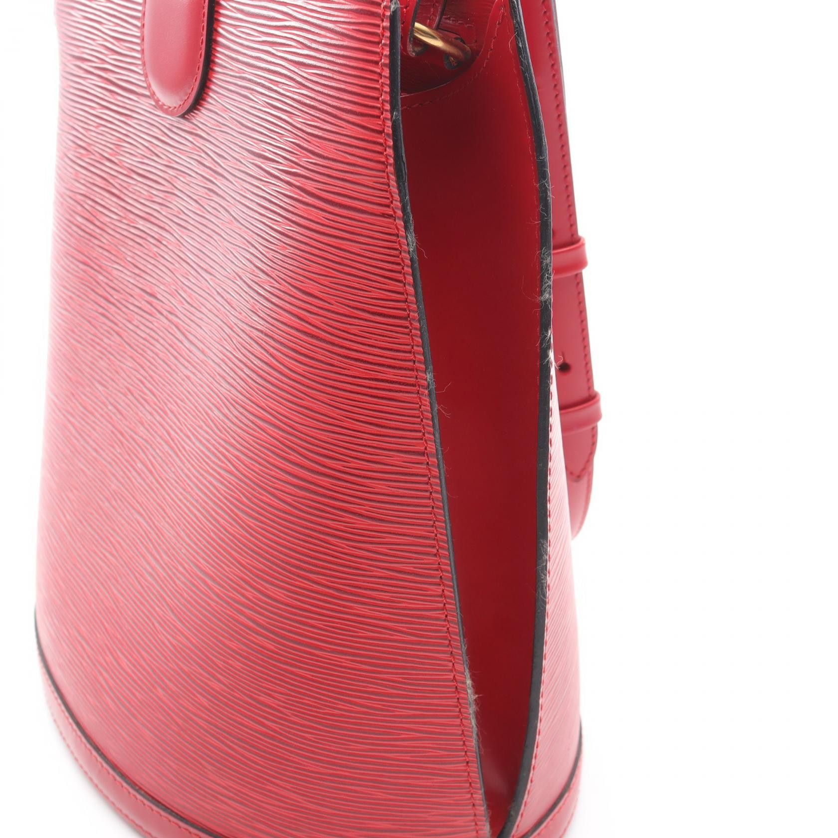 Louis Vuitton Louis Vuitton Cluny Epi Castilian Red Shoulder Bag Leather Size ONE SIZE - 10 Thumbnail