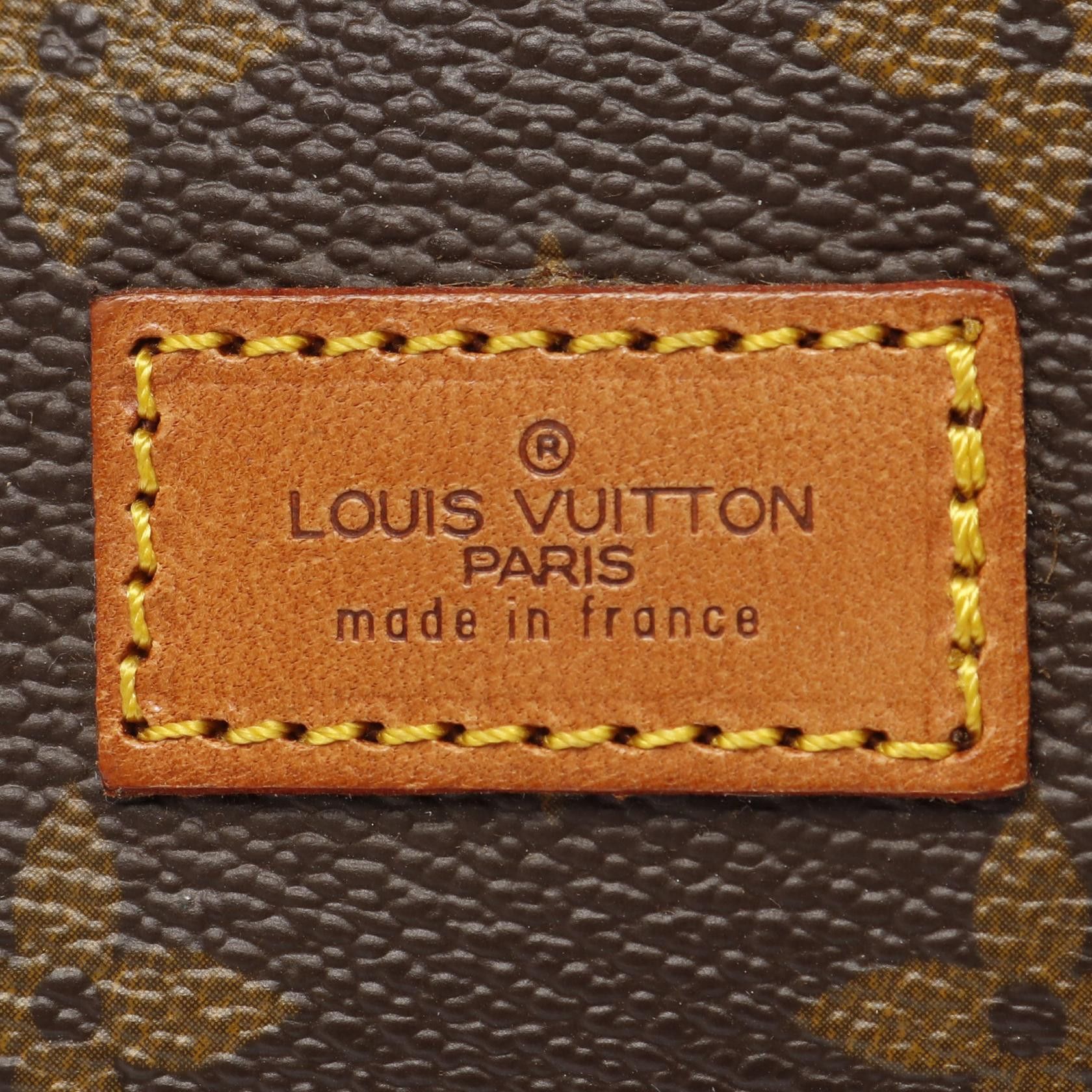 Louis Vuitton Louis Vuitton Saumur 43 Monogram Shoulder Bag Leather Brown Size ONE SIZE - 5 Thumbnail
