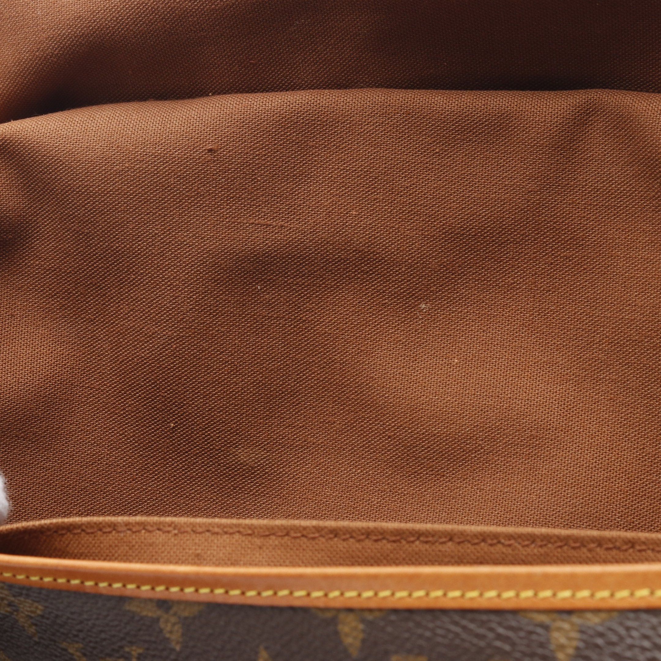 Louis Vuitton Louis Vuitton Saumur 43 Monogram Shoulder Bag Leather Brown Size ONE SIZE - 13 Thumbnail