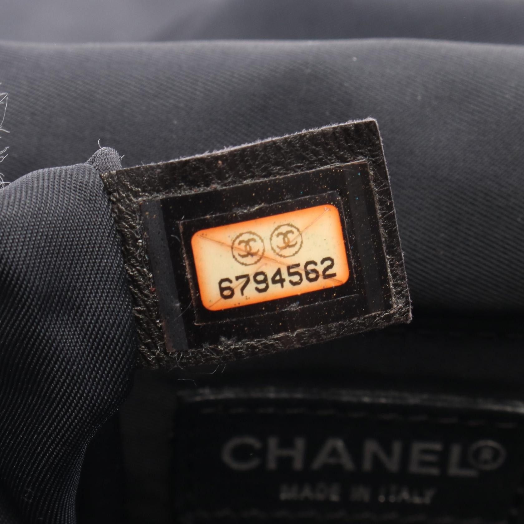Chanel Chanel New Travel Line Vanity Bag Handbag Nylon Canvas Leather Black Hardware Size ONE SIZE - 5 Thumbnail
