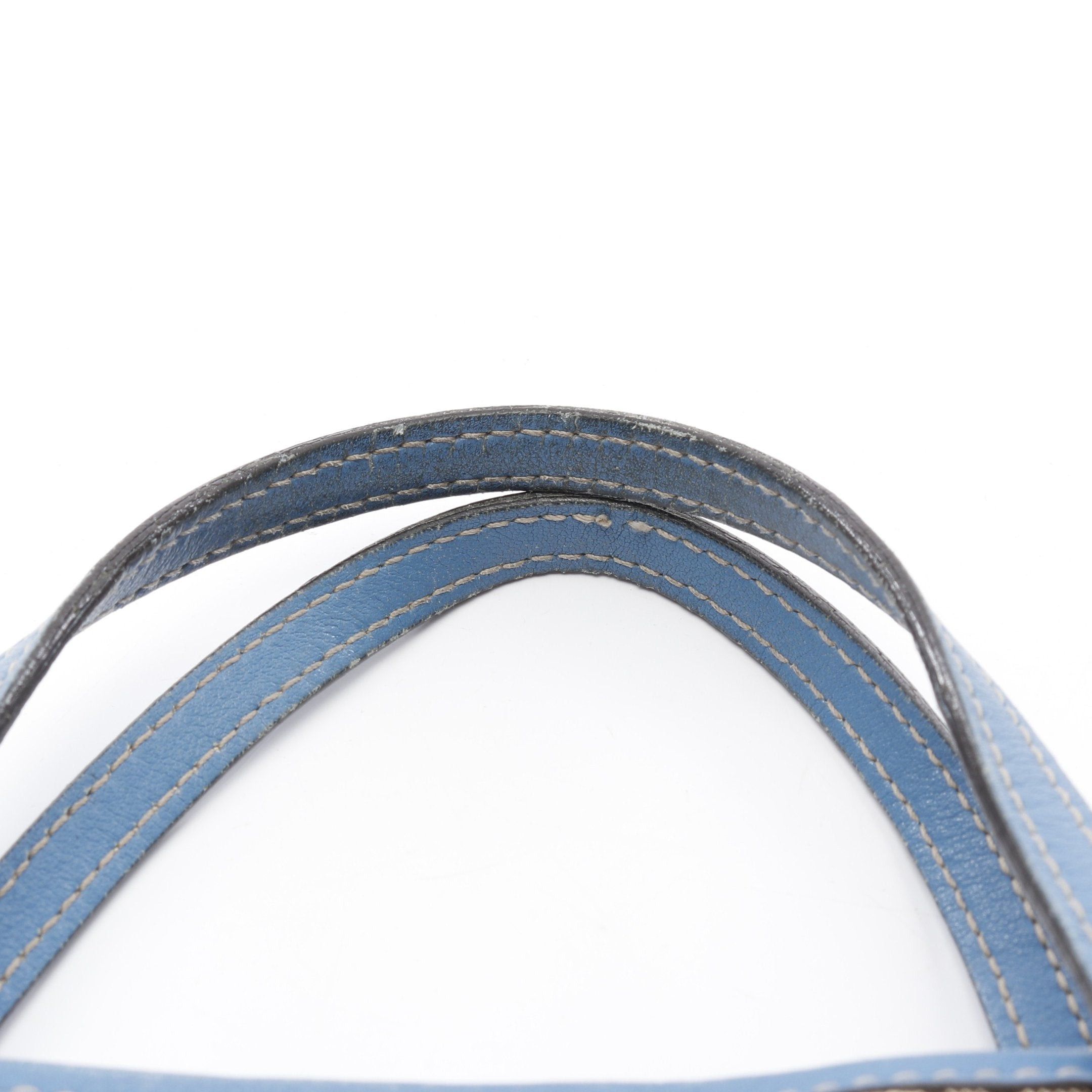 Gucci Gucci Children'S Zoo Papagallo Gg Canvas Handbag Tote Bag Leather Beige Blue Multicolor Size ONE SIZE - 7 Thumbnail