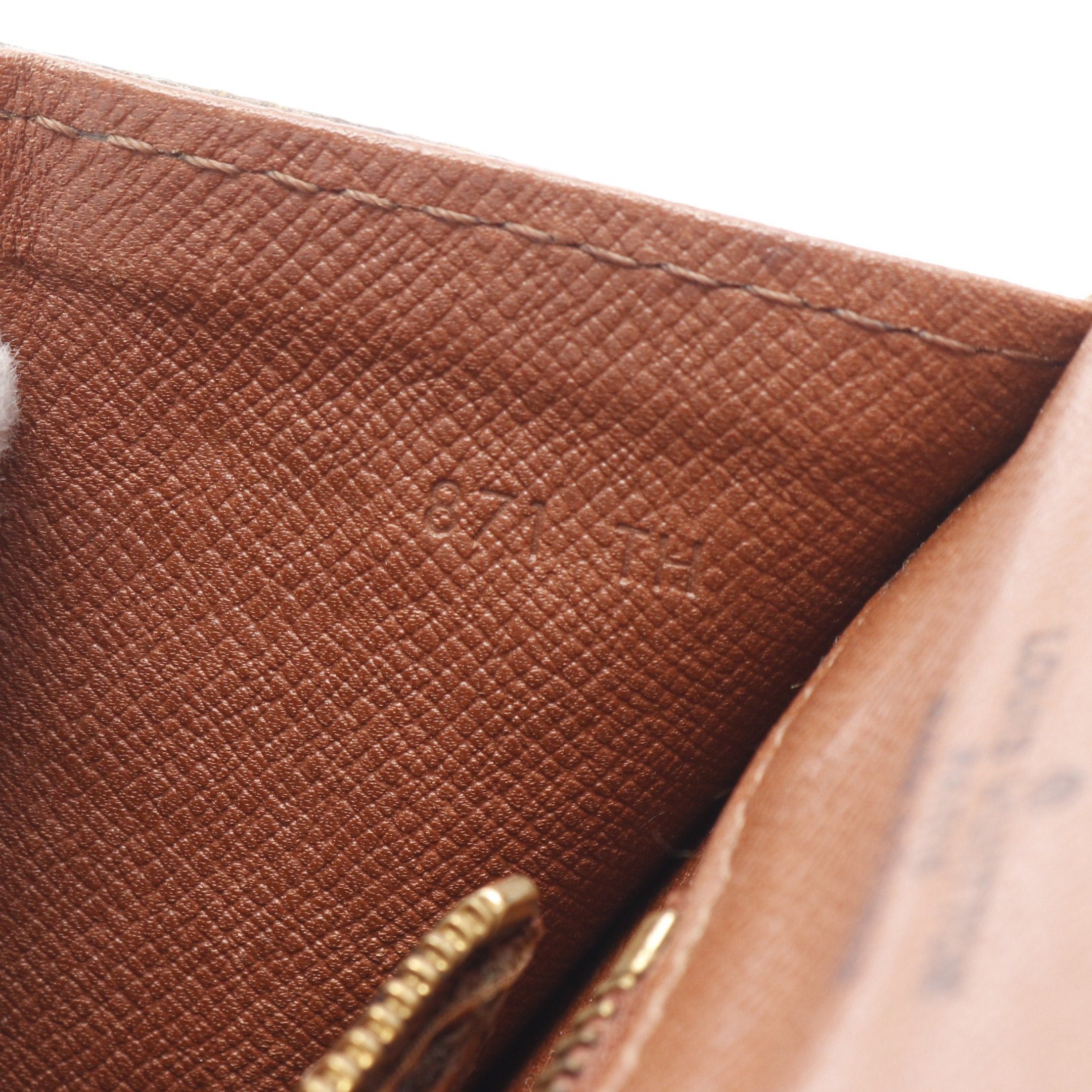 Louis Vuitton Louis Vuitton Pochette Dam Pm Monogram Clutch Bag Second Leather Brown Size ONE SIZE - 5 Thumbnail
