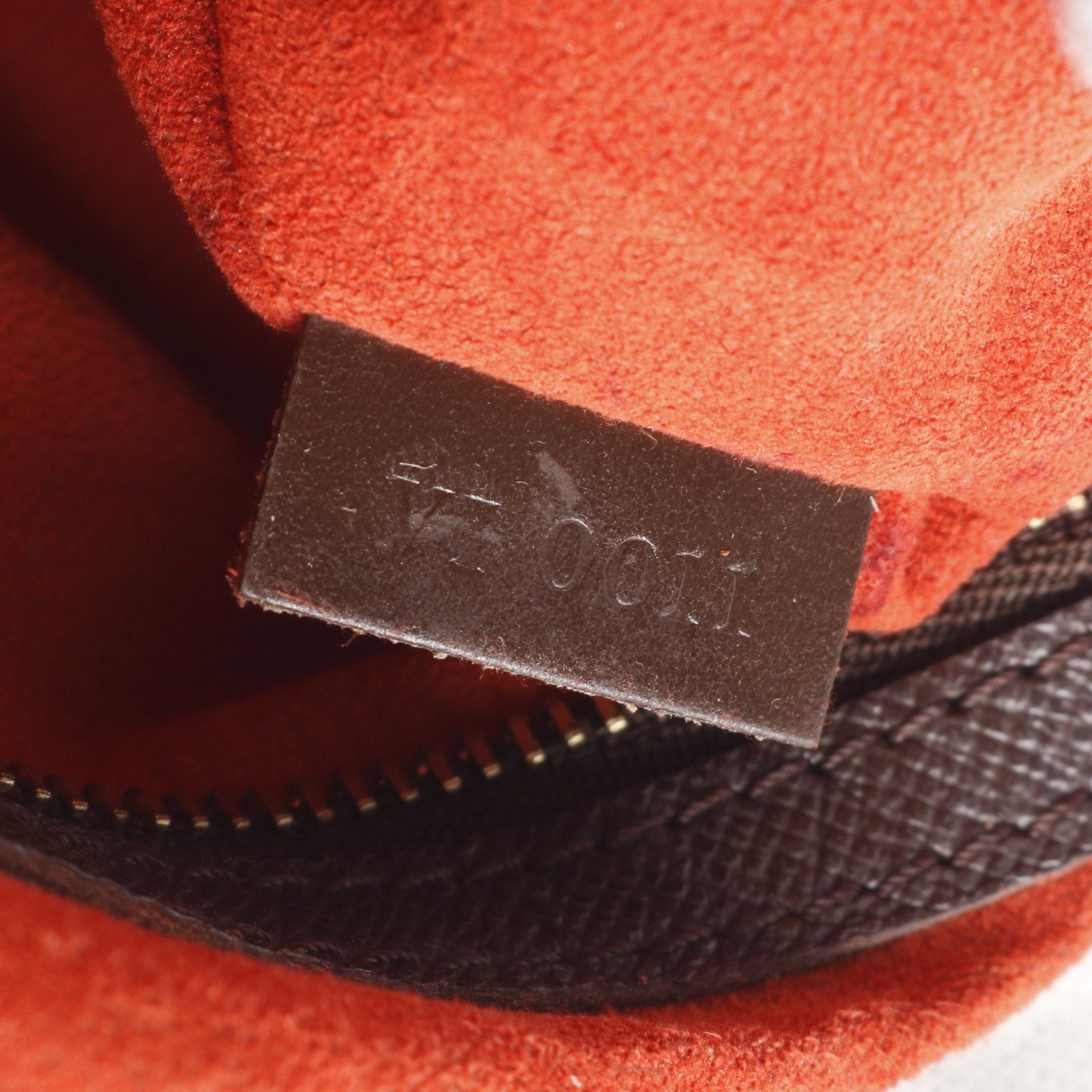 Louis Vuitton Louis Vuitton Brera Damier Ebene Handbag Leather Brown Size ONE SIZE - 5 Thumbnail