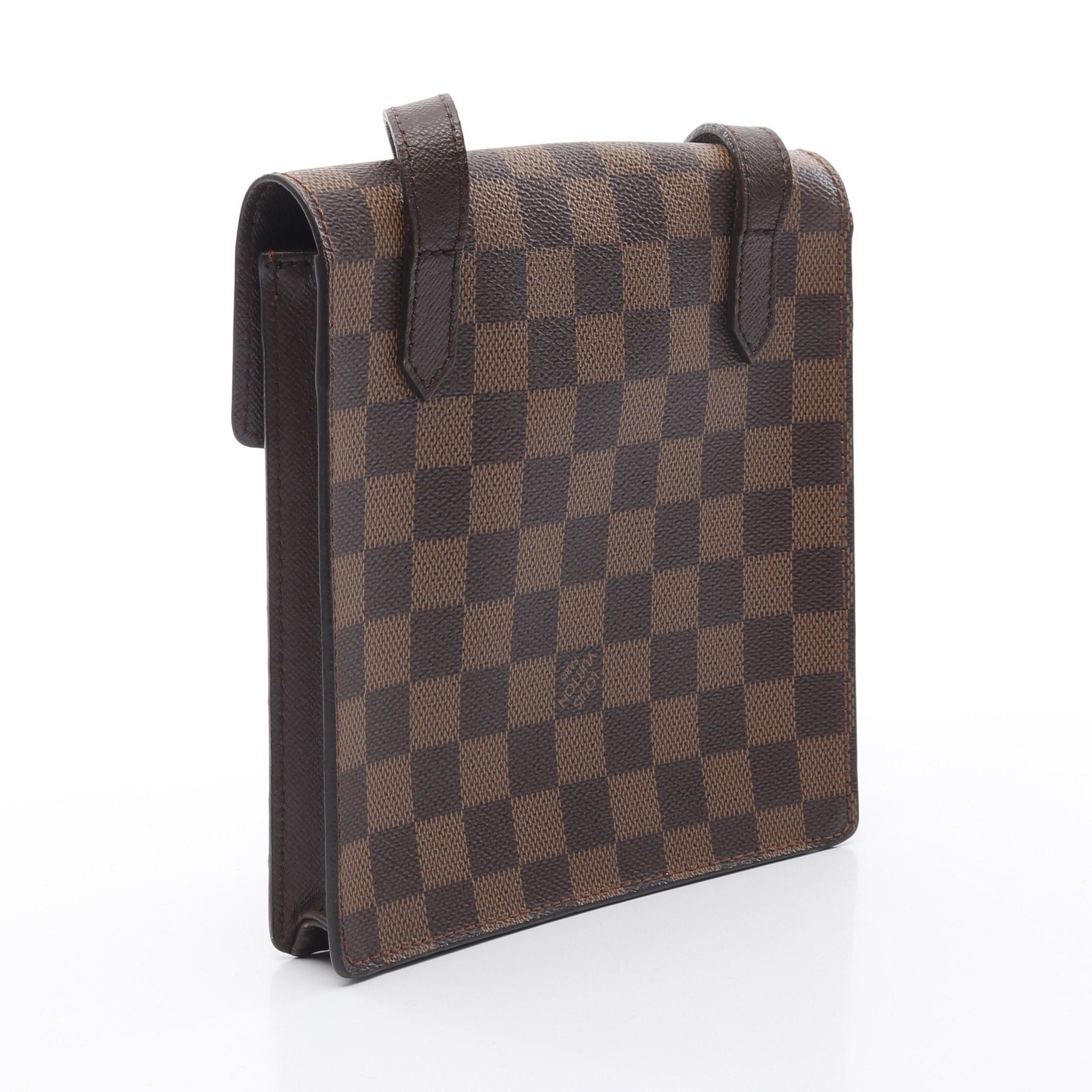Louis Vuitton Louis Vuitton Pimlico Damier Ebene Shoulder Bag Leather Brown Size ONE SIZE - 2 Thumbnail
