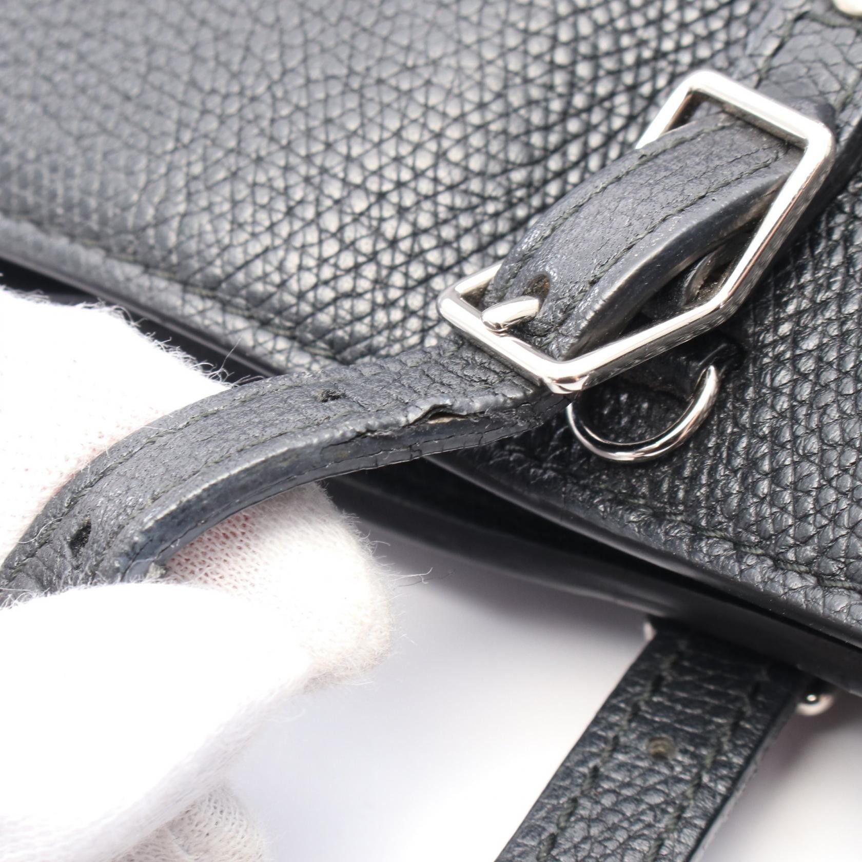 Balenciaga Balenciaga The Paper Mini Handbag Leather Black Size ONE SIZE - 5 Thumbnail