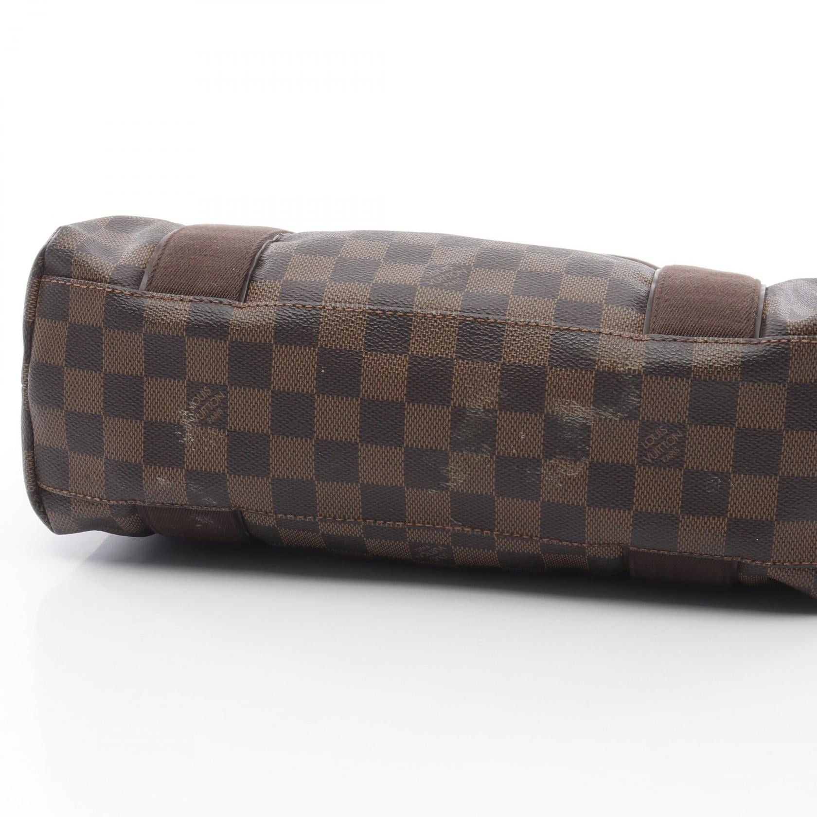 Louis Vuitton Louis Vuitton Hippopotamus Bobourg Damier Ebene Shoulder Bag Tote Leather Brown Size ONE SIZE - 11 Thumbnail