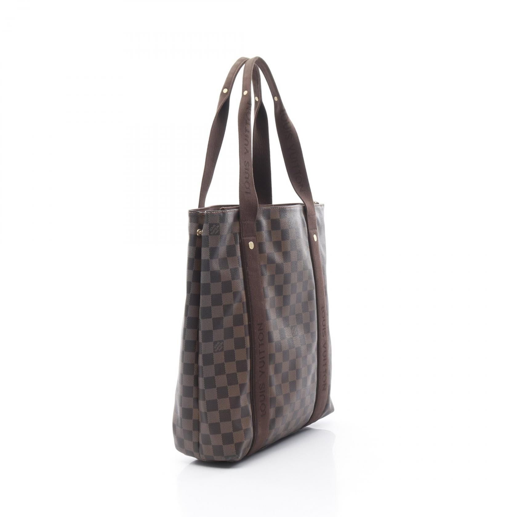 Louis Vuitton Louis Vuitton Hippopotamus Bobourg Damier Ebene Shoulder Bag Tote Leather Brown Size ONE SIZE - 2 Thumbnail