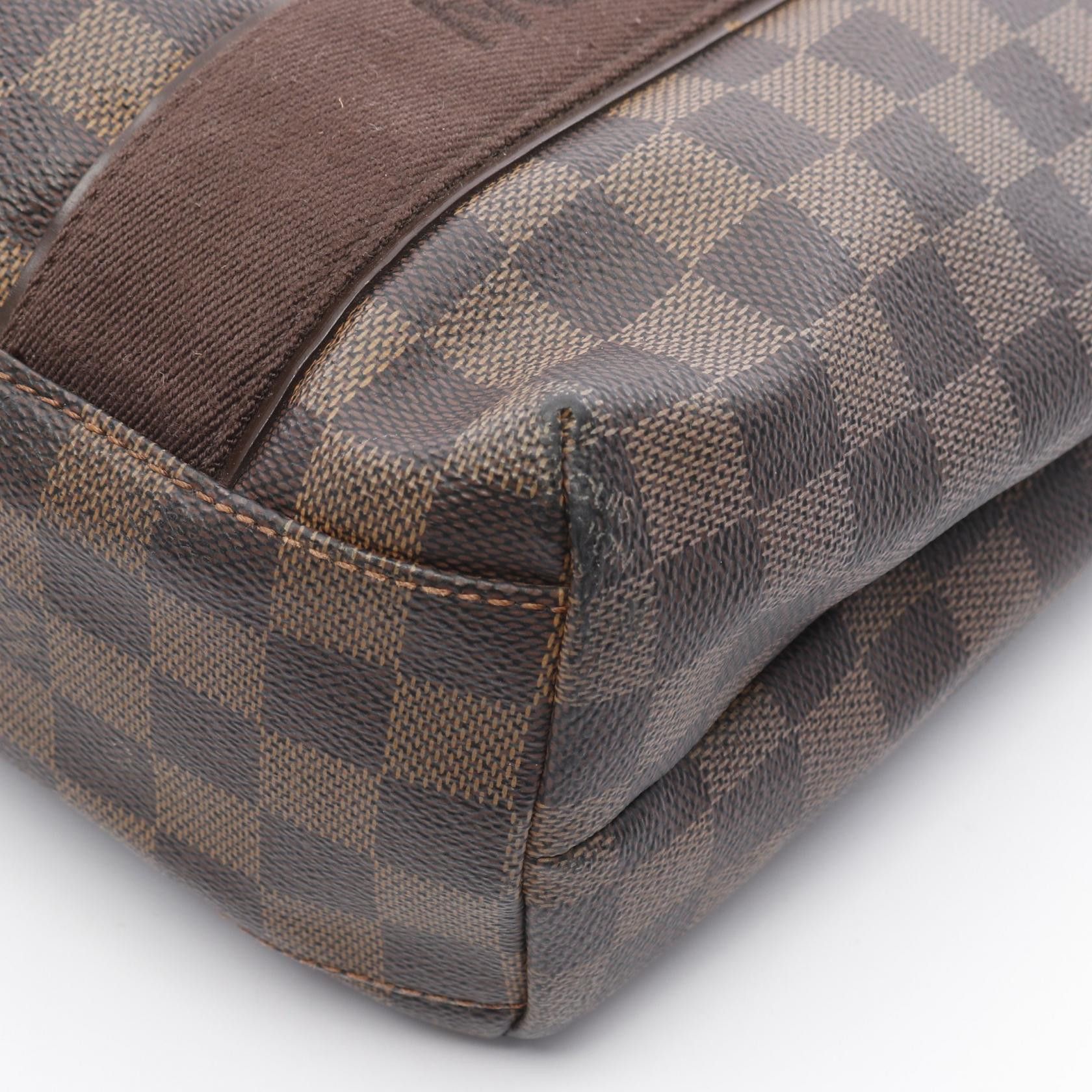 Louis Vuitton Louis Vuitton Hippopotamus Bobourg Damier Ebene Shoulder Bag Tote Leather Brown Size ONE SIZE - 7 Thumbnail