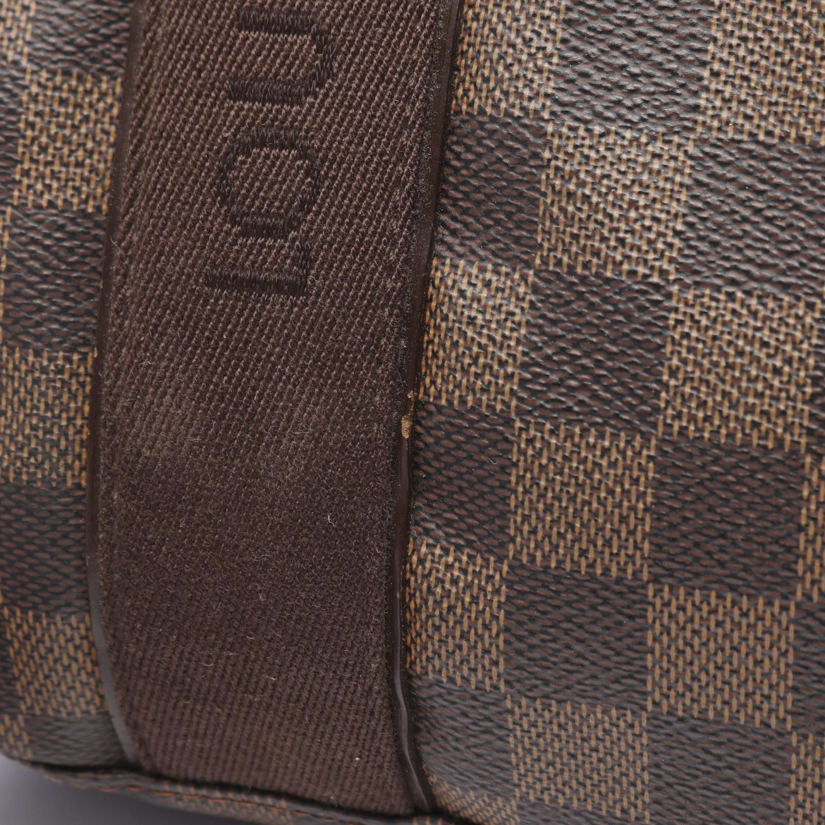 Louis Vuitton Louis Vuitton Hippopotamus Bobourg Damier Ebene Shoulder Bag Tote Leather Brown Size ONE SIZE - 10 Thumbnail