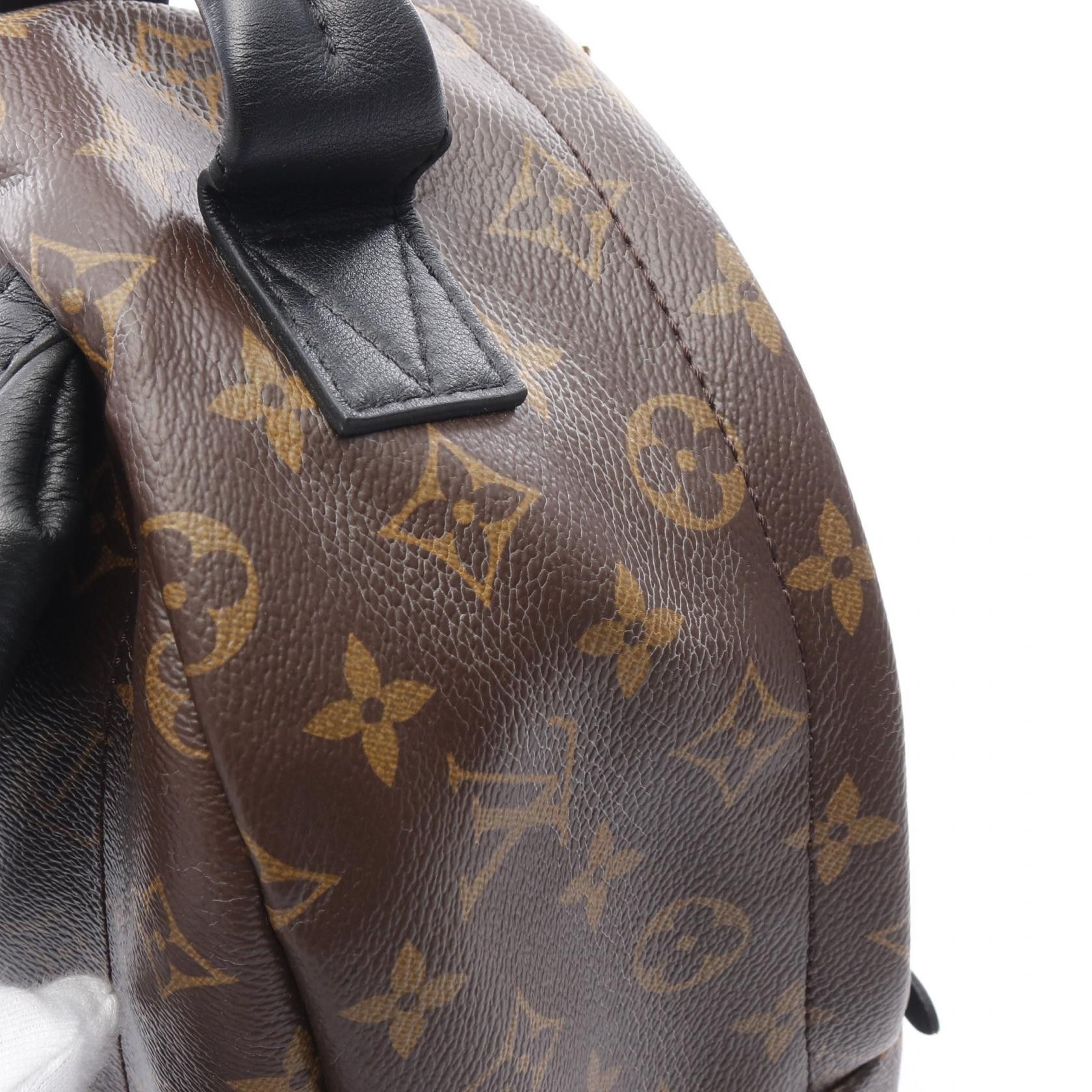 Louis Vuitton Louis Vuitton Palm Springs Backpack Pm Monogram Rucksack Leather Brown Black Size ONE SIZE - 10 Thumbnail