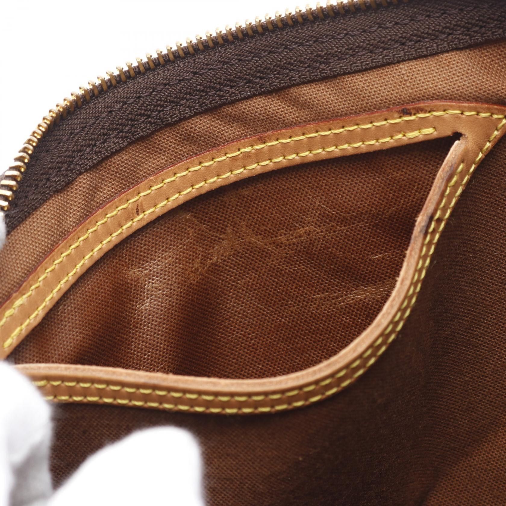 Louis Vuitton Louis Vuitton Speedy 30 Monogram Handbag Leather Brown Size ONE SIZE - 12 Thumbnail
