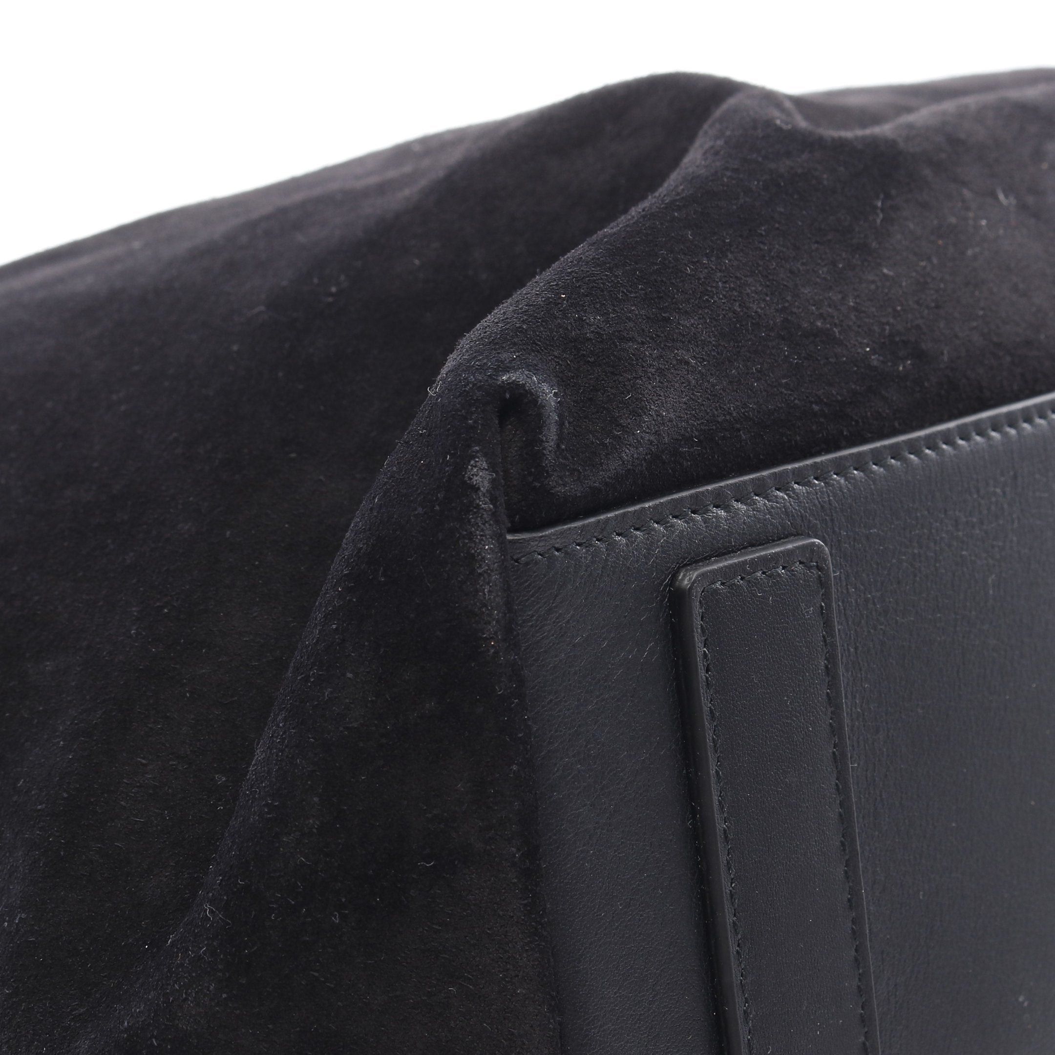 Ralph Lauren Ralph Lauren Polo Bear Boston Bag Suede Leather Black Size ONE SIZE - 5 Thumbnail