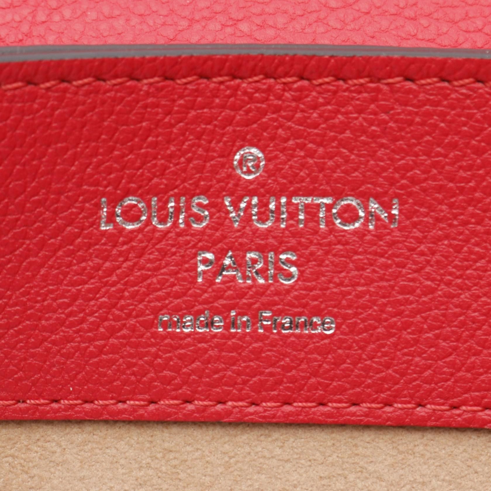 Louis Vuitton Louis Vuitton Rock Me Backpack Ruby Rucksack Taurillon Leather Red Size ONE SIZE - 4 Thumbnail