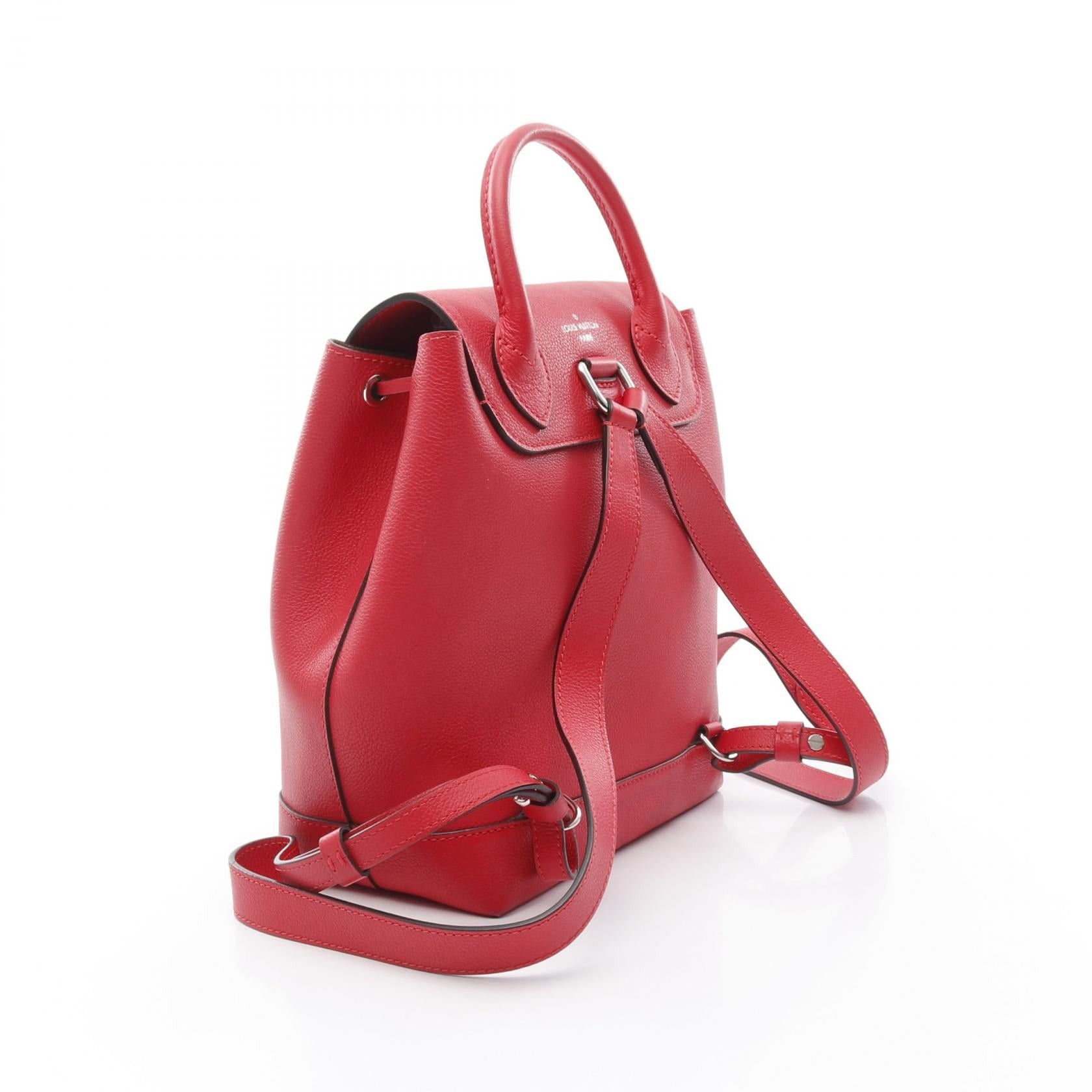 Louis Vuitton Louis Vuitton Rock Me Backpack Ruby Rucksack Taurillon Leather Red Size ONE SIZE - 2 Thumbnail