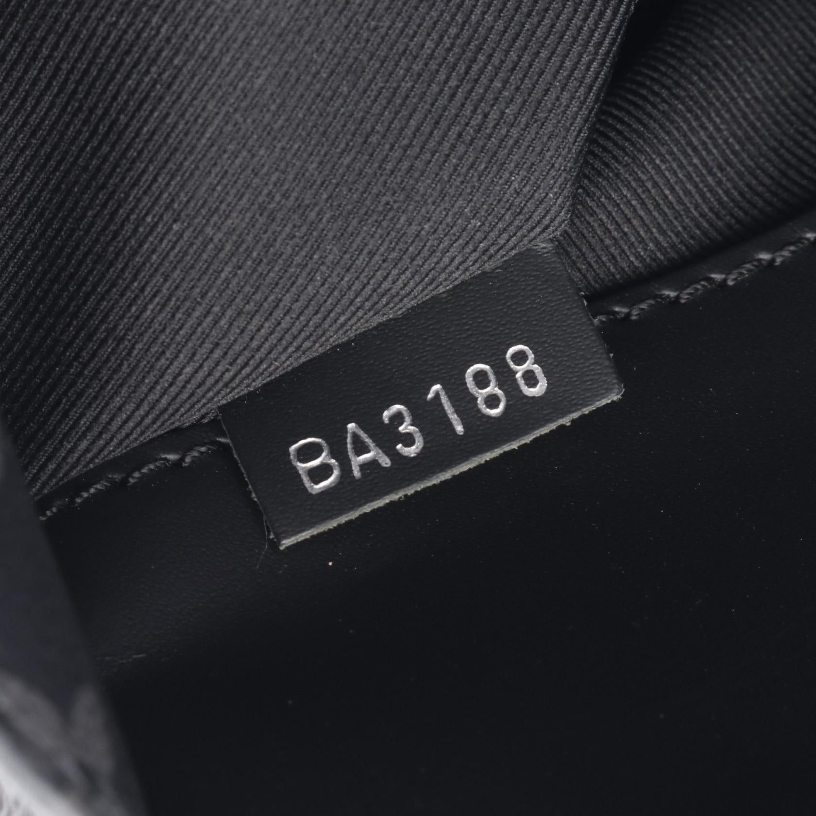 Louis Vuitton Louis Vuitton Odysse Monogram Eclipse Briefcase Business Bag Leather Black Size ONE SIZE - 5 Thumbnail