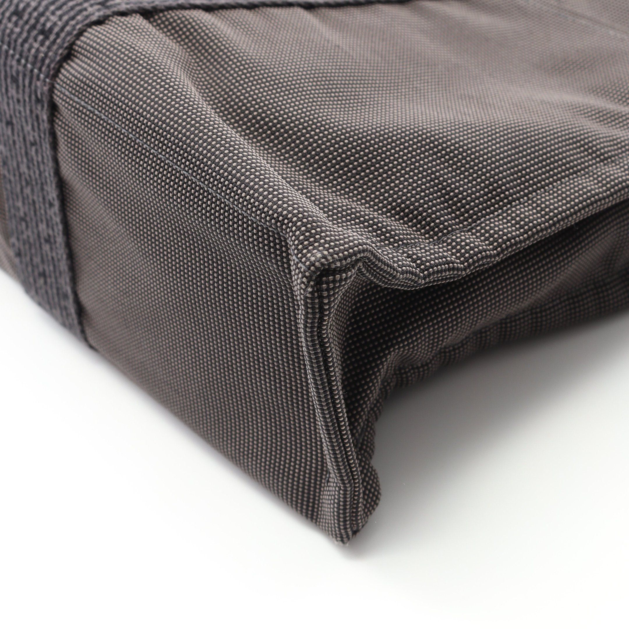 Hermes Hermes Yale Line Mm Handbag Tote Bag Nylon Canvas Dark Gray Silver Hardware Size ONE SIZE - 7 Thumbnail