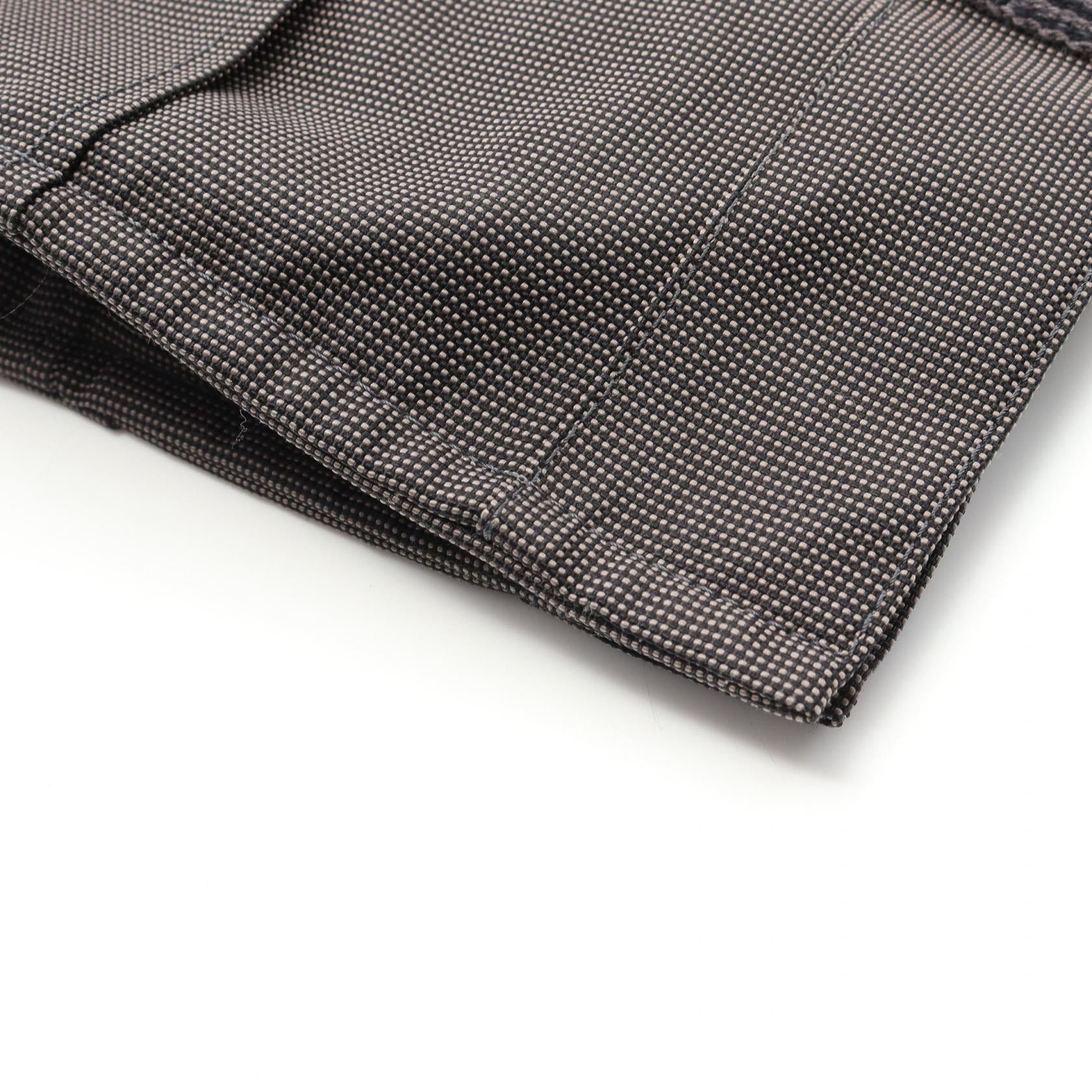 Hermes Hermes Yale Line Mm Handbag Tote Bag Nylon Canvas Dark Gray Silver Hardware Size ONE SIZE - 9 Thumbnail