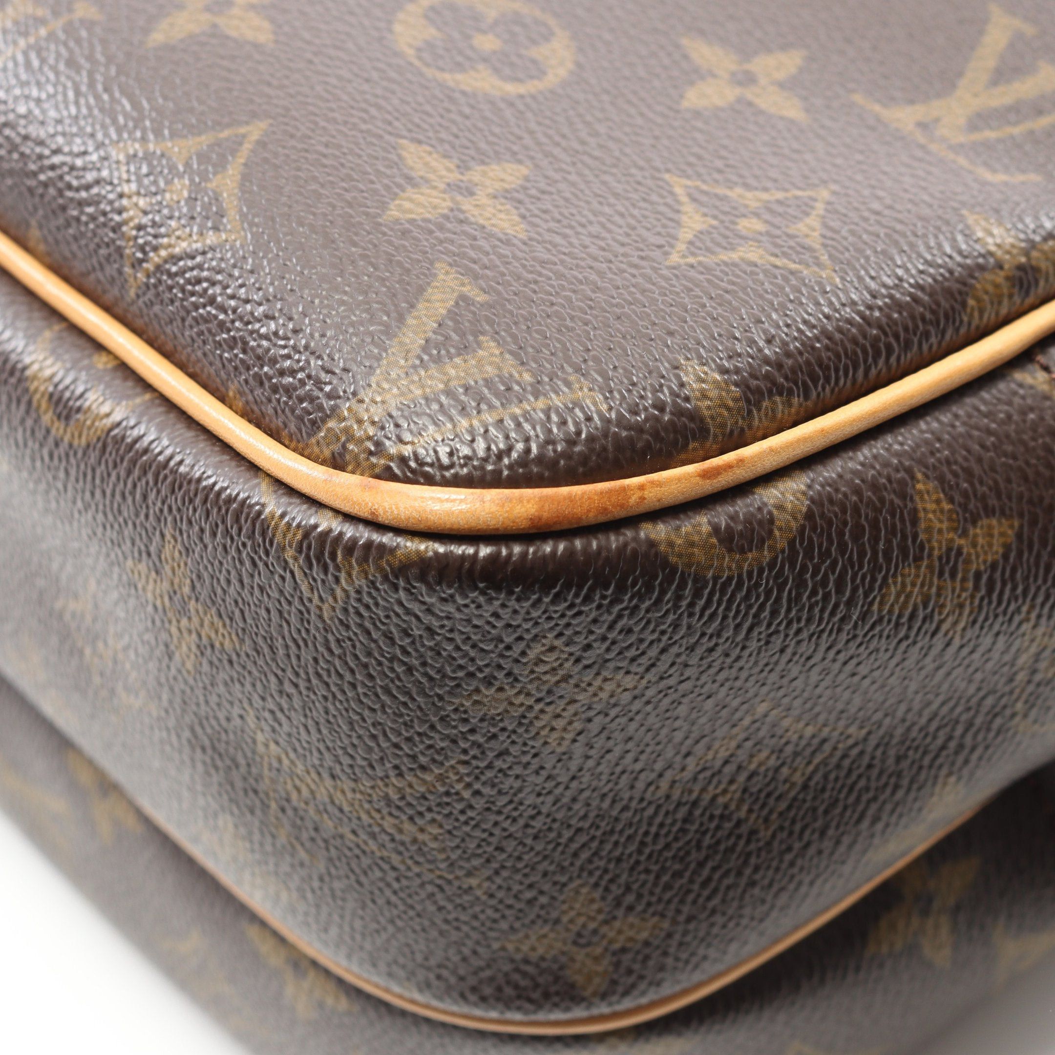 Louis Vuitton Louis Vuitton Reporter Pm Monogram Shoulder Bag Leather Brown Size ONE SIZE - 9 Thumbnail