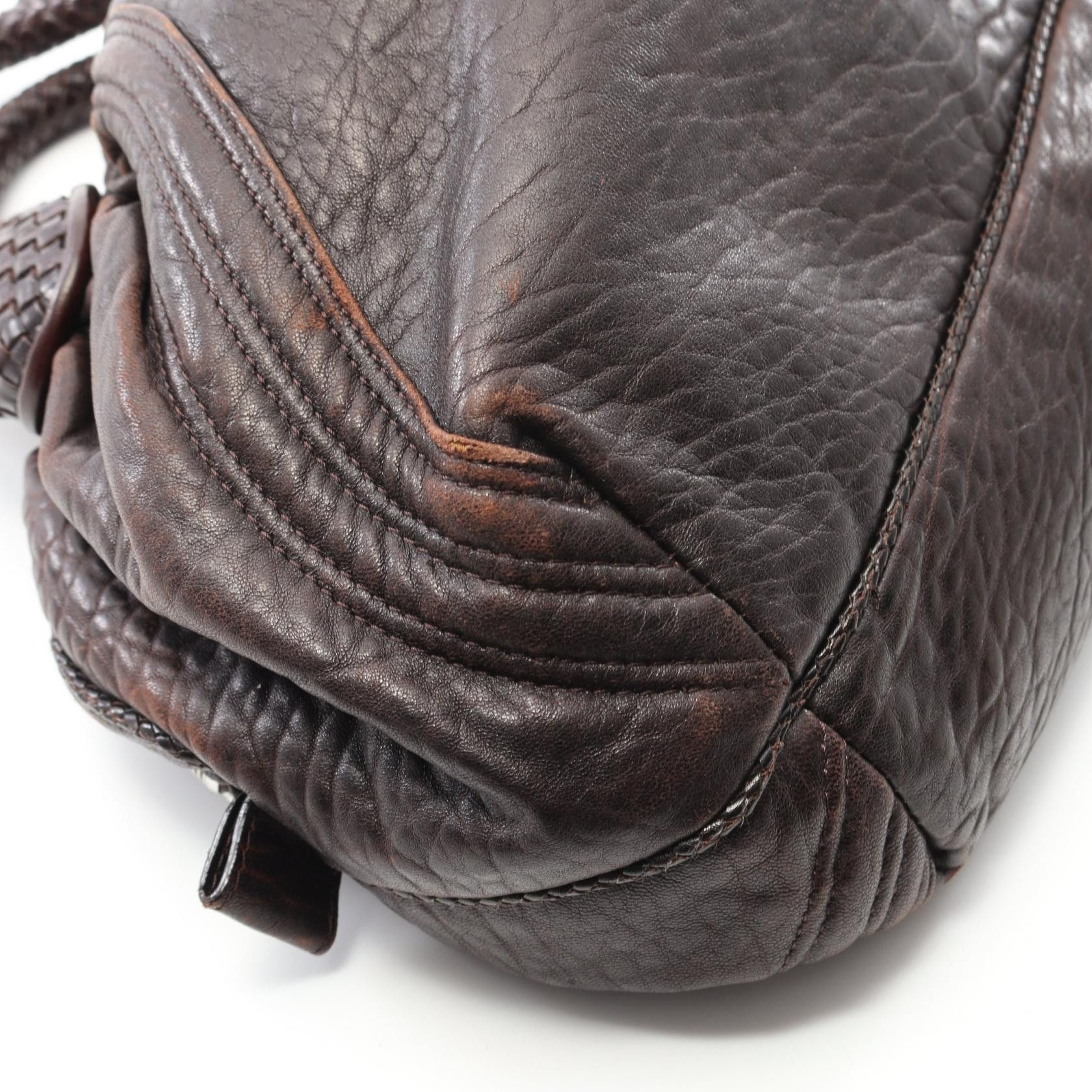 Fendi Fendi Mini Spy Bag Handbag Leather Dark Brown Size ONE SIZE - 6 Thumbnail