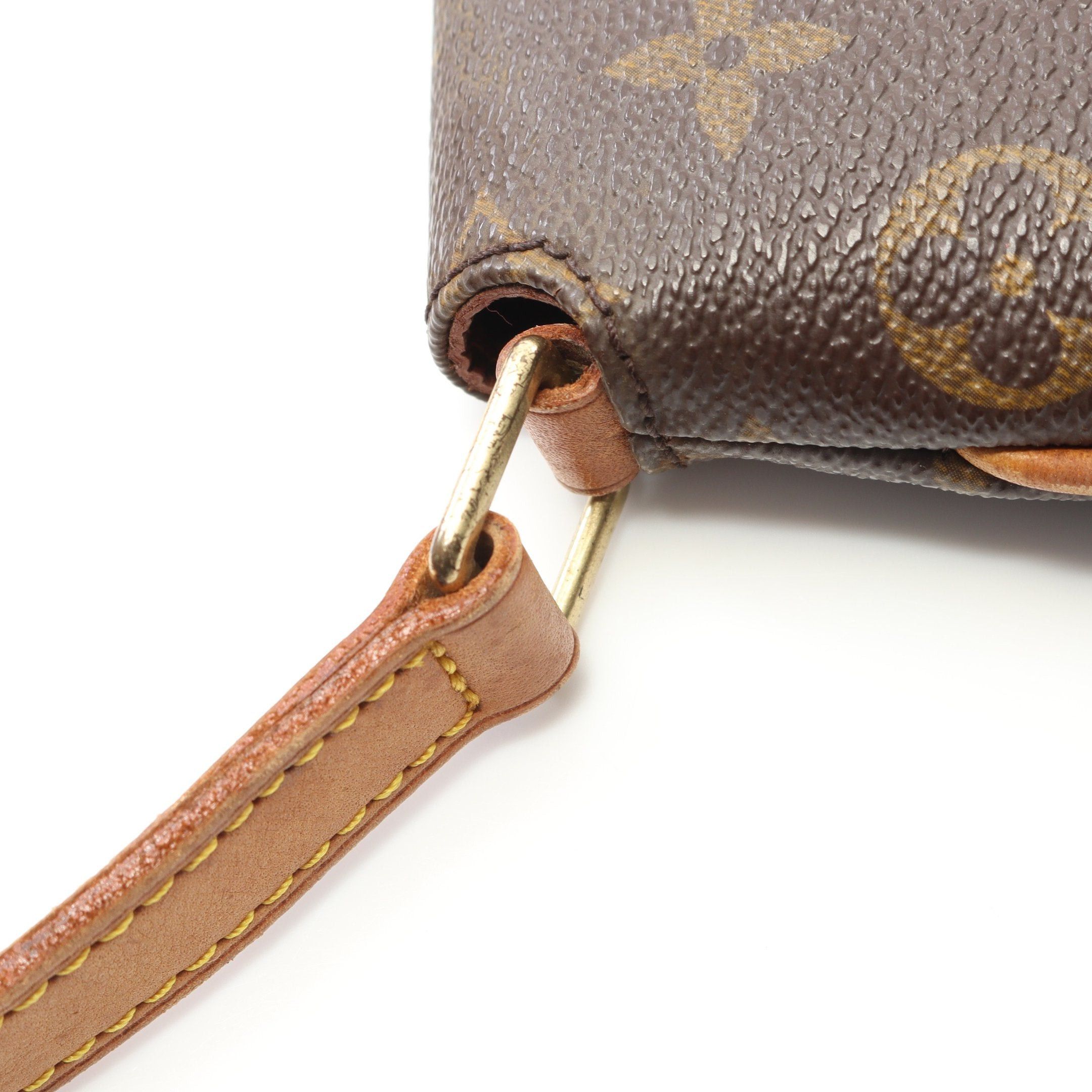 Louis Vuitton Louis Vuitton Musette Tango Short Strap Monogram Shoulder Bag Leather Brown Size ONE SIZE - 10 Thumbnail