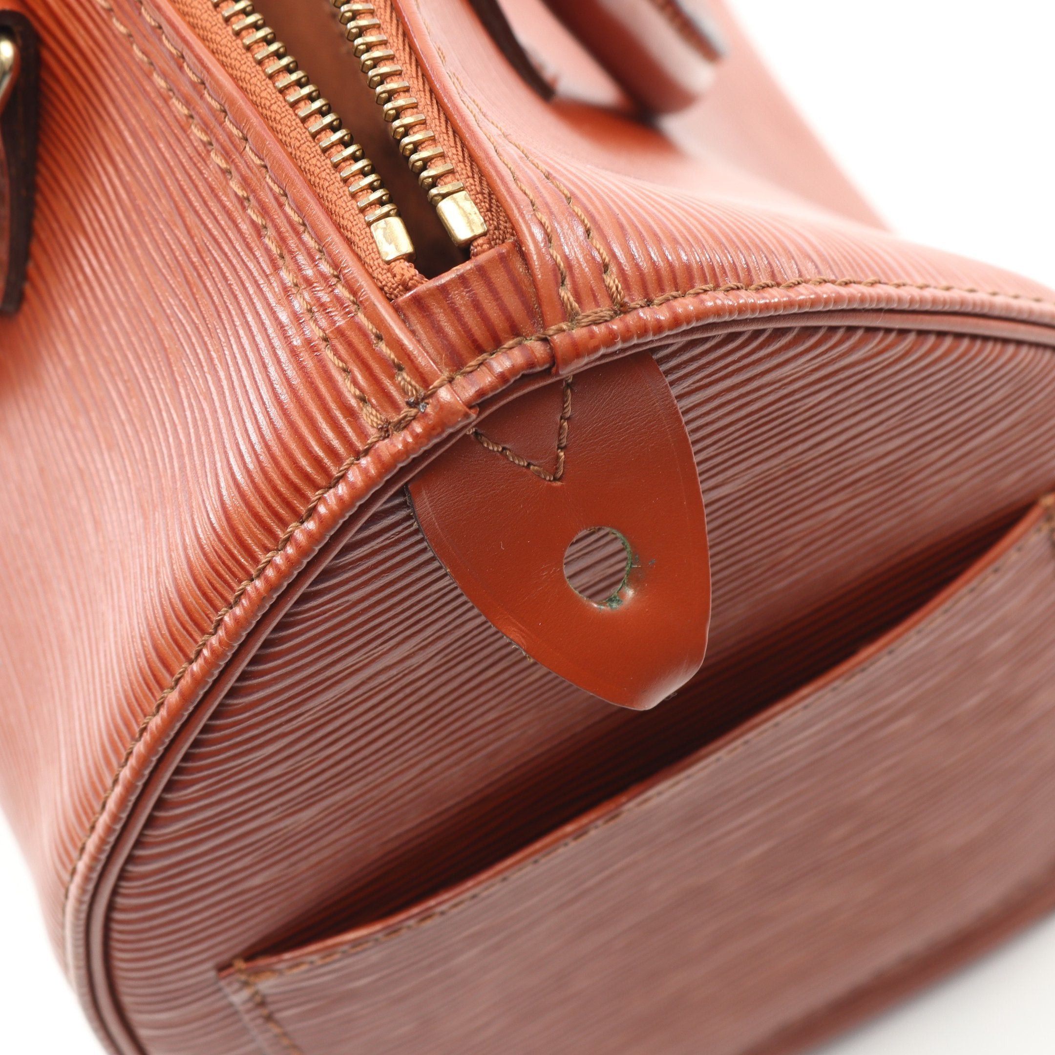 Louis Vuitton Louis Vuitton Speedy 25 Epi Kenya Brown Handbag Leather Size ONE SIZE - 6 Thumbnail