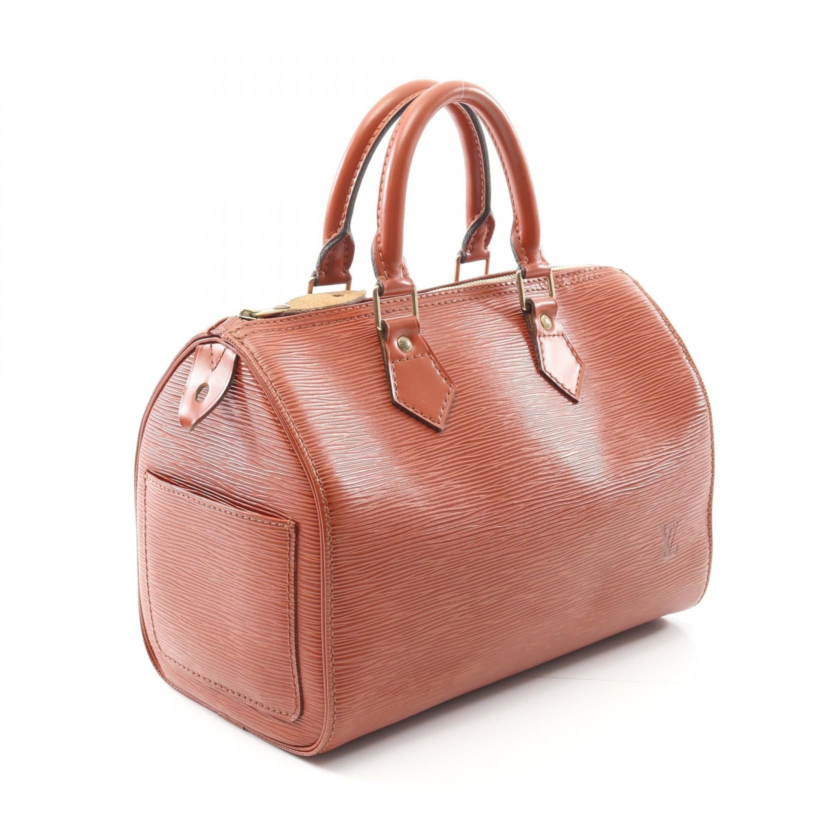 Louis Vuitton Louis Vuitton Speedy 25 Epi Kenya Brown Handbag Leather Size ONE SIZE - 2 Thumbnail