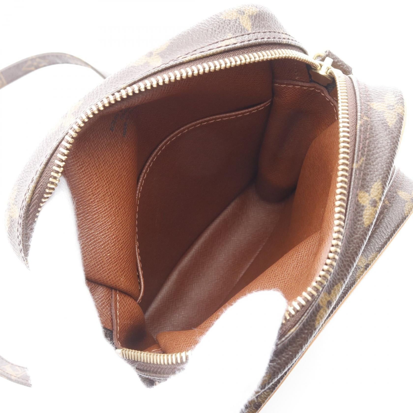 Louis Vuitton Louis Vuitton Amazon Monogram Shoulder Bag Leather Brown Size ONE SIZE - 3 Thumbnail