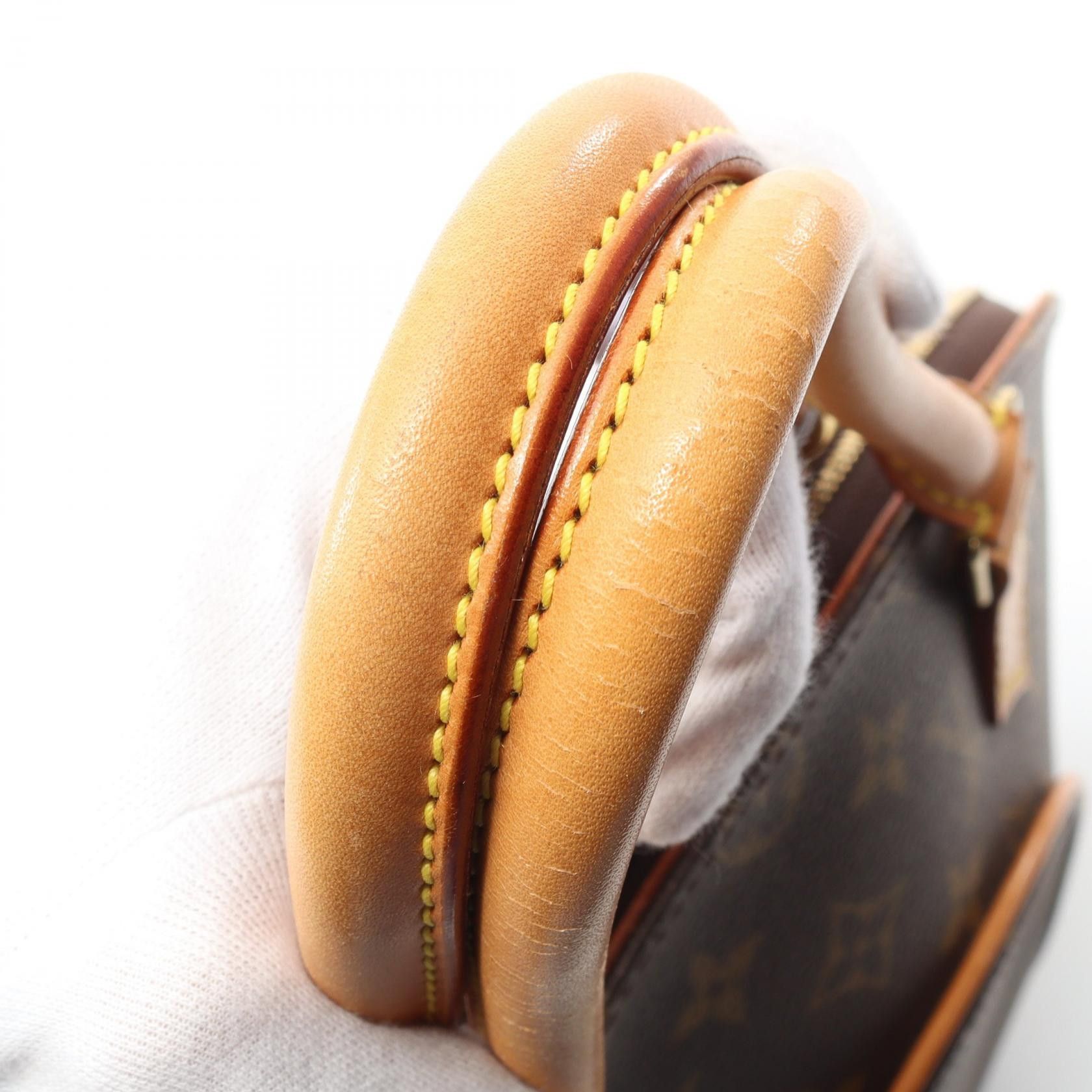 Louis Vuitton Louis Vuitton Ellipse Pm Monogram Handbag Leather Brown Size ONE SIZE - 8 Thumbnail