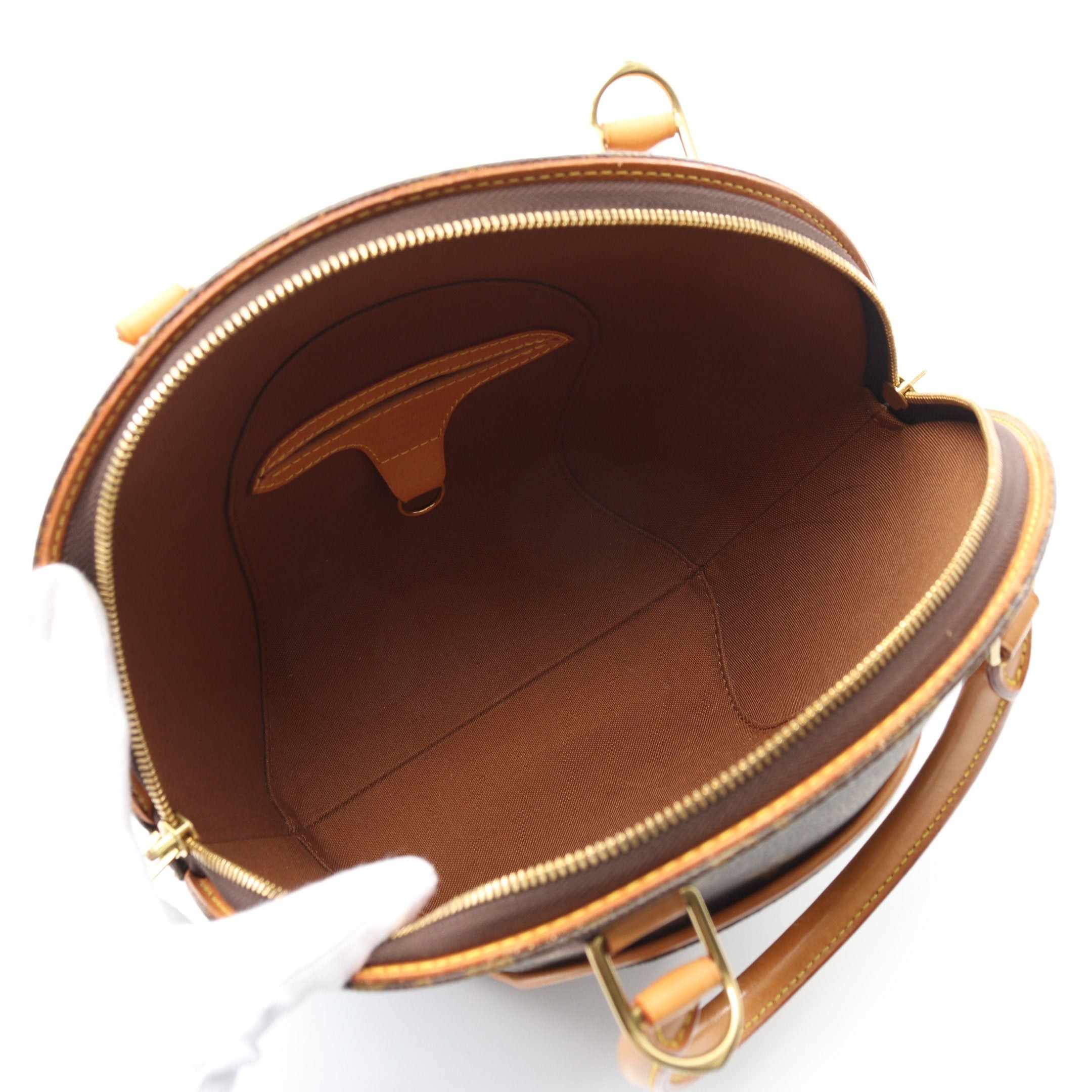Louis Vuitton Louis Vuitton Ellipse Pm Monogram Handbag Leather Brown Size ONE SIZE - 3 Thumbnail