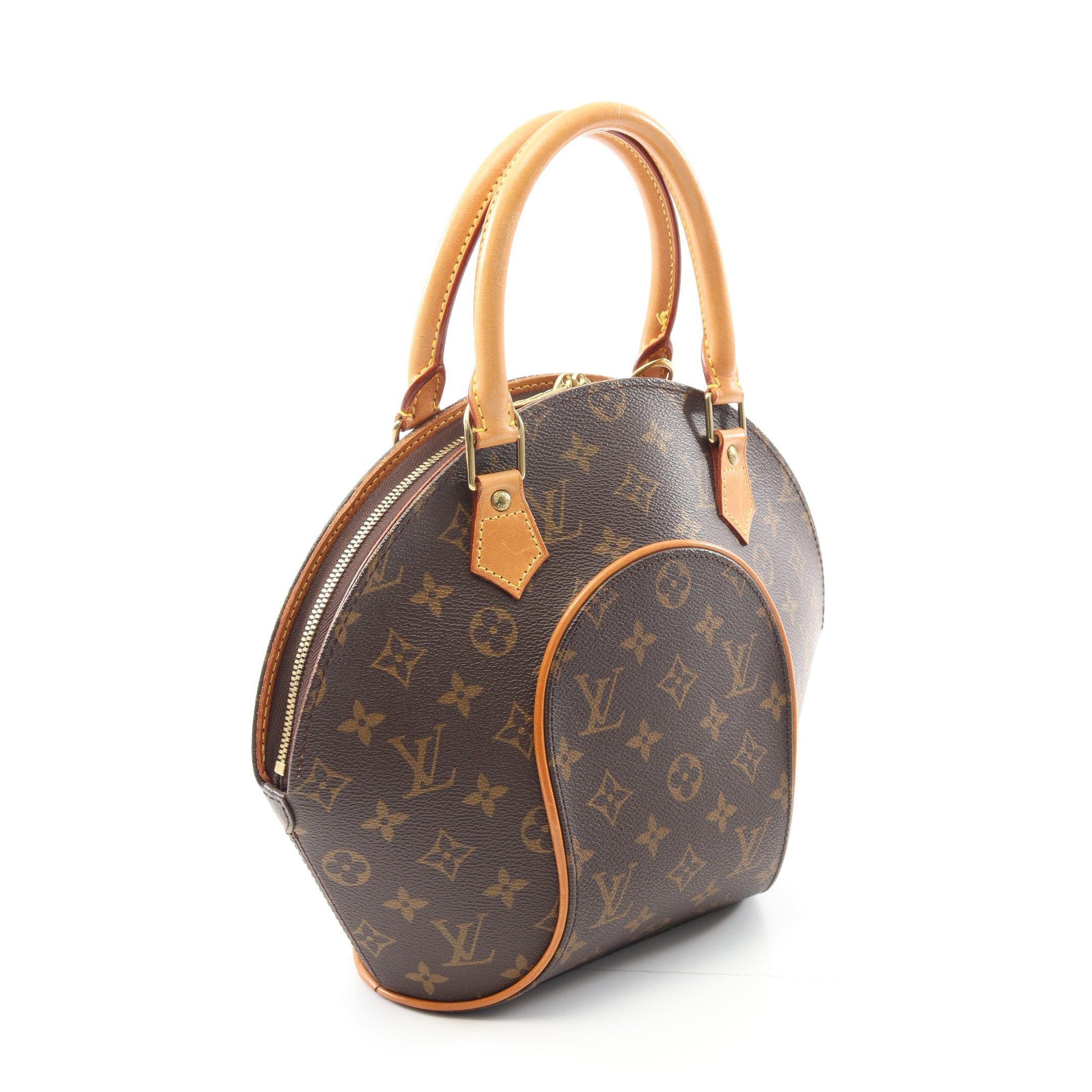 Louis Vuitton Louis Vuitton Ellipse Pm Monogram Handbag Leather Brown Size ONE SIZE - 2 Thumbnail
