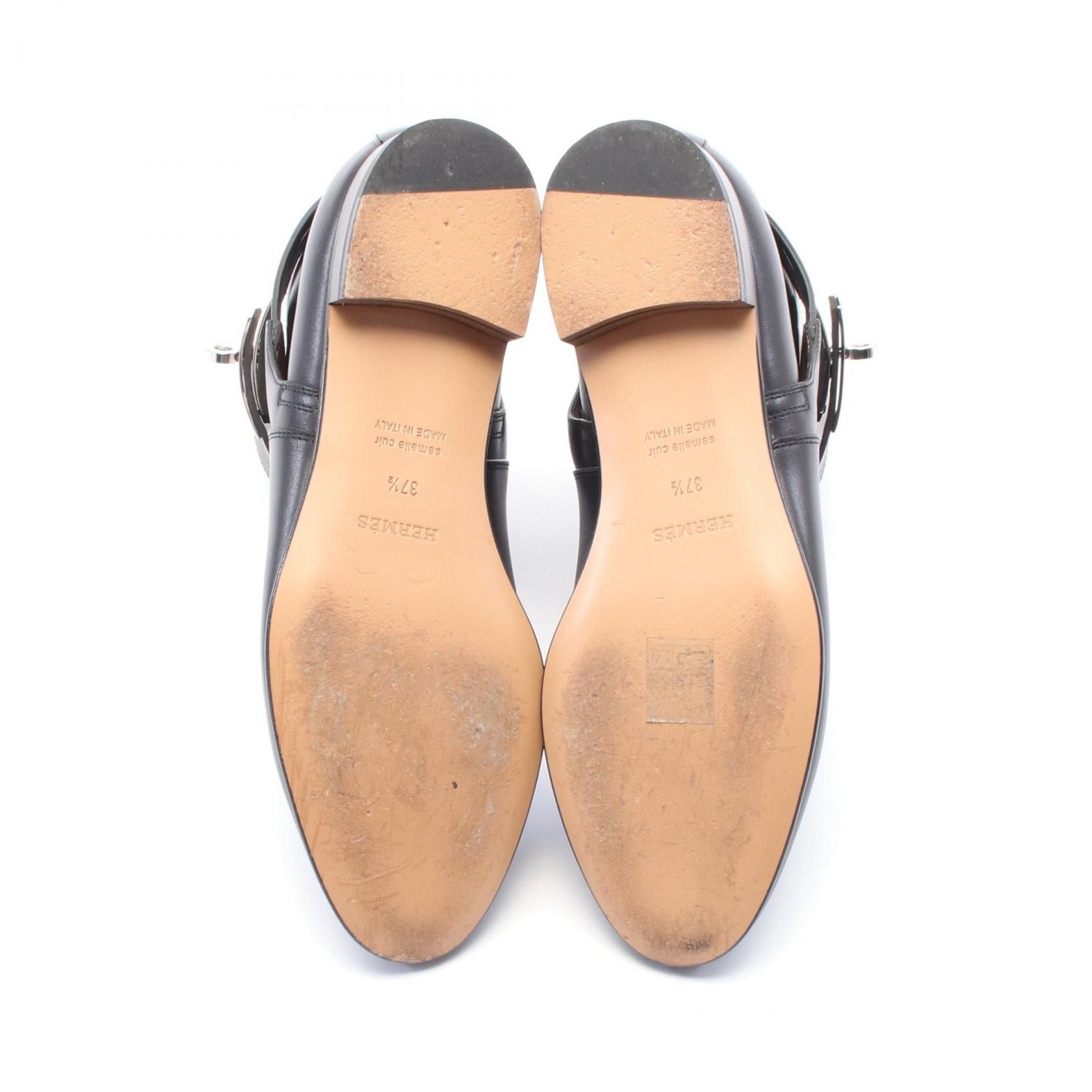 Hermes Hermes Hermes Neo Leather Boots Leather Shoes Size ONE SIZE - 3 Thumbnail