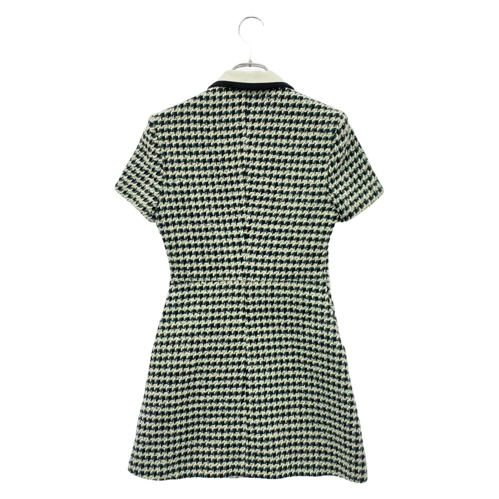 Maje maje maje Tweed Cotton Dress Cotton Dresses Size ONE SIZE - 2 Thumbnail