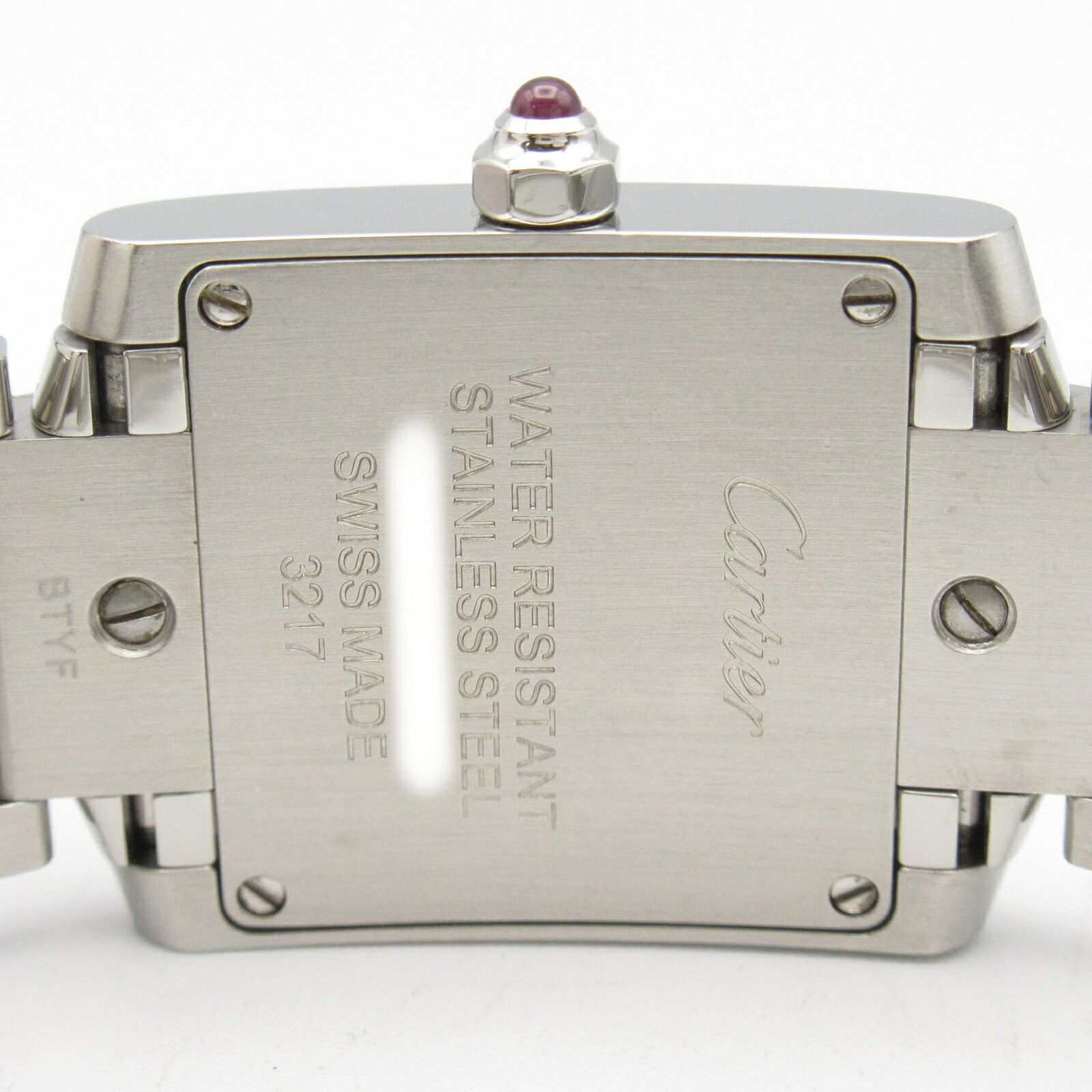 Cartier Cartier Cartier Tank Française Stainless Steel Watch Metal Quartz W51028Q3 Size ONE SIZE - 6 Thumbnail