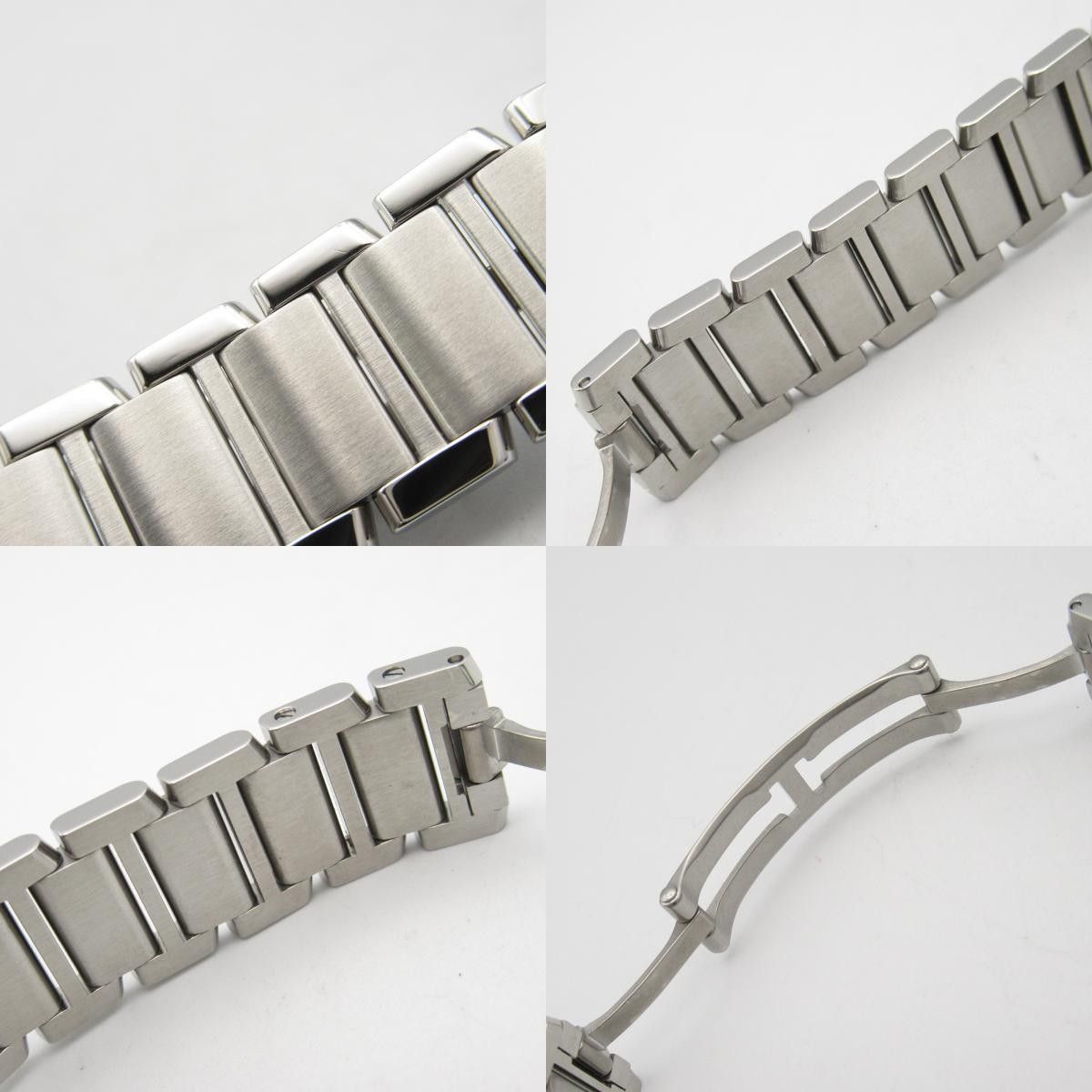 Cartier Cartier Cartier Tank Française Stainless Steel Watch Metal Quartz W51028Q3 Size ONE SIZE - 9 Thumbnail