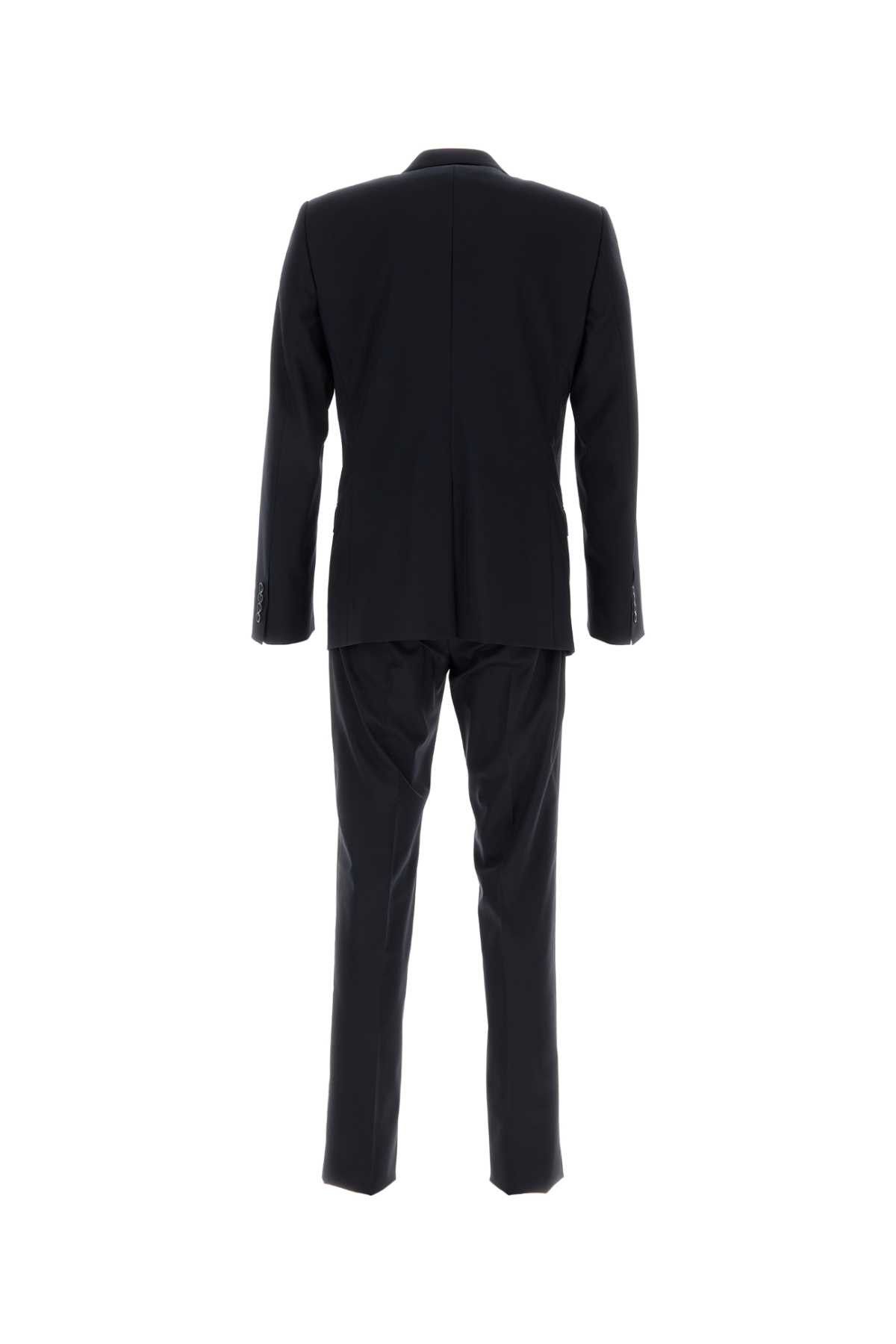 Dolce & Gabbana Midnight Blue Stretch Wool Suit Size US S / EU 44-46 / 1 - 2 Thumbnail