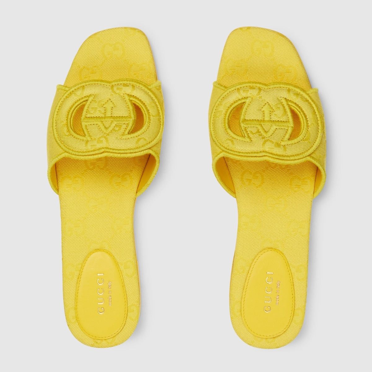 Gucci Gucci Interlocking G GG Slide Sandals SIZE 38.5 Size ONE SIZE - 2 Thumbnail