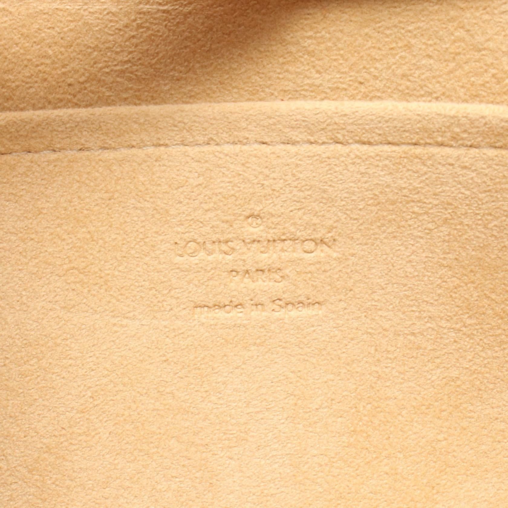Louis Vuitton Louis Vuitton Pochette Twin Gm Monogram Shoulder Bag Leather Brown Size ONE SIZE - 4 Thumbnail