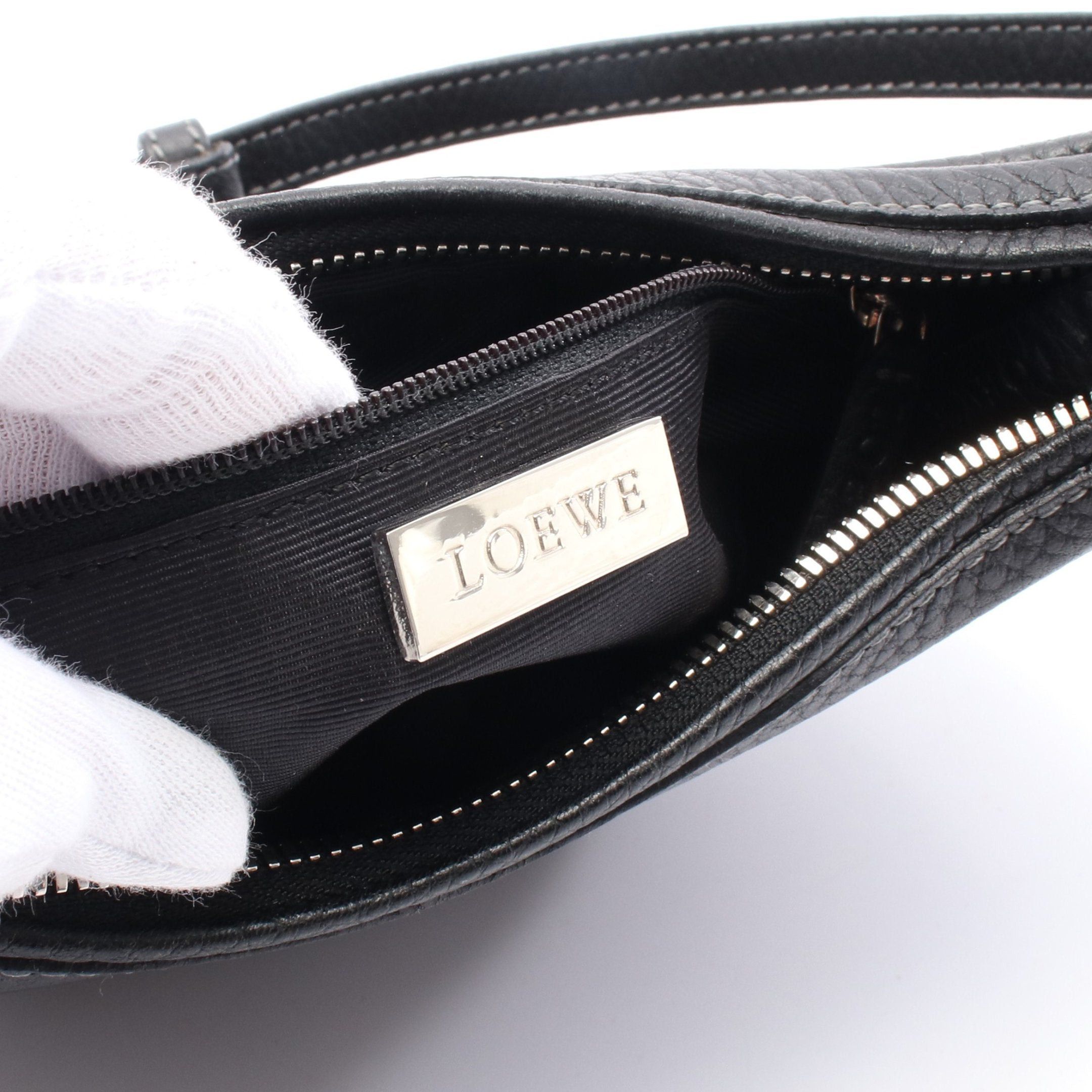 Loewe Loewe Shoulder Bag Leather Black Size ONE SIZE - 4 Thumbnail