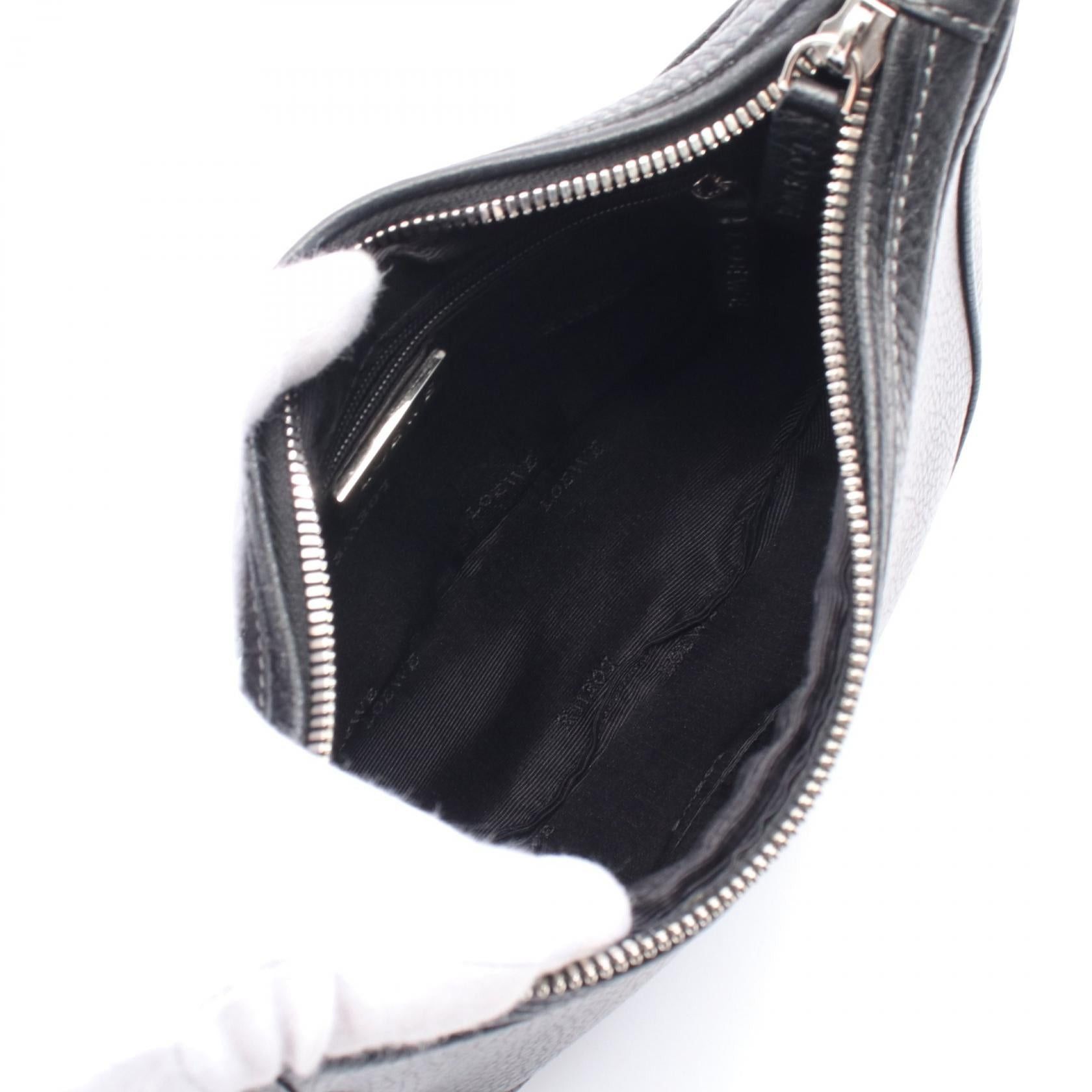 Loewe Loewe Shoulder Bag Leather Black Size ONE SIZE - 3 Thumbnail