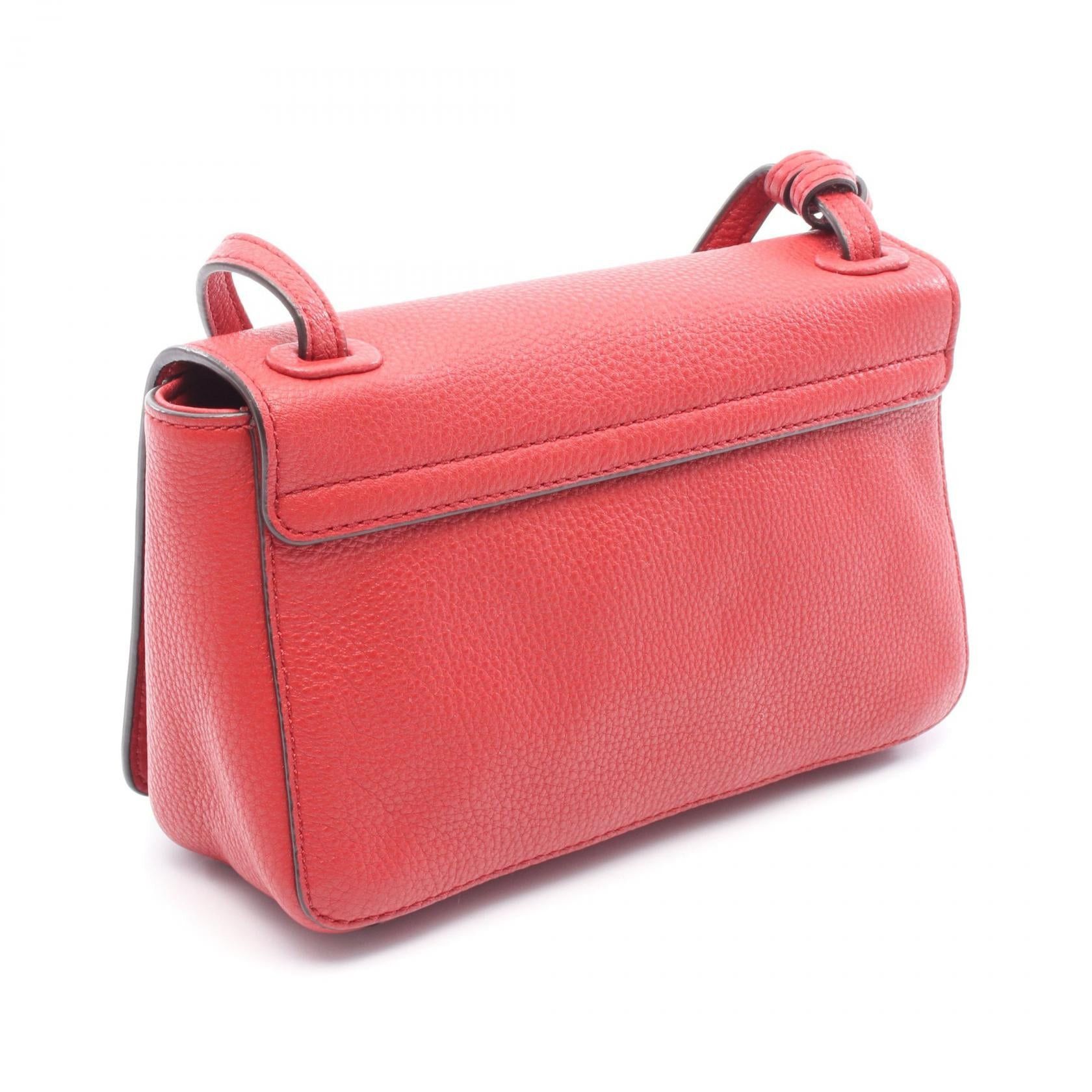 Tory Burch Tory Burch Shoulder Bag Leather Red Size ONE SIZE - 2 Thumbnail