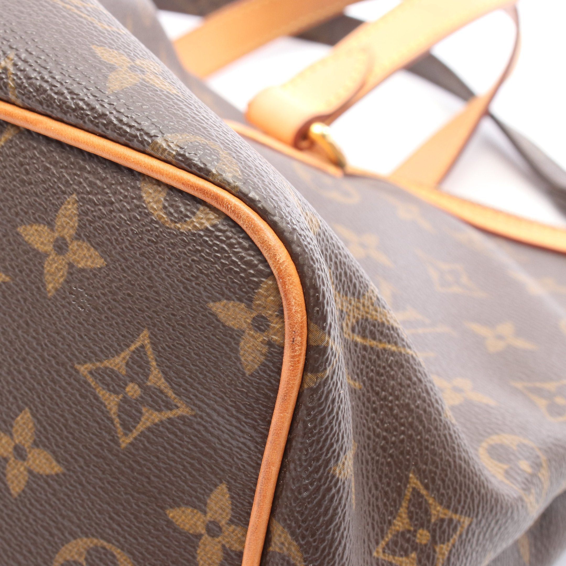 Louis Vuitton Louis Vuitton Palermo Pm Monogram Handbag Leather Brown With Optional Shoulder Strap Size ONE SIZE - 7 Thumbnail