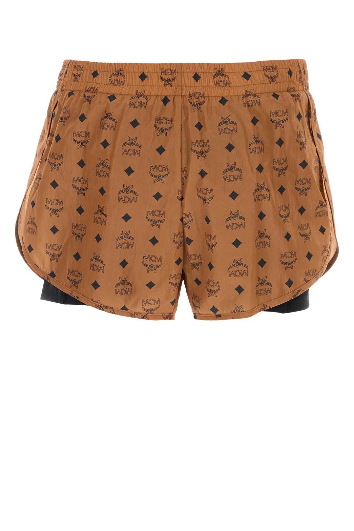 MCM Printed Nylon Shorts Size US XL / EU 56 / 4 - 2 Thumbnail