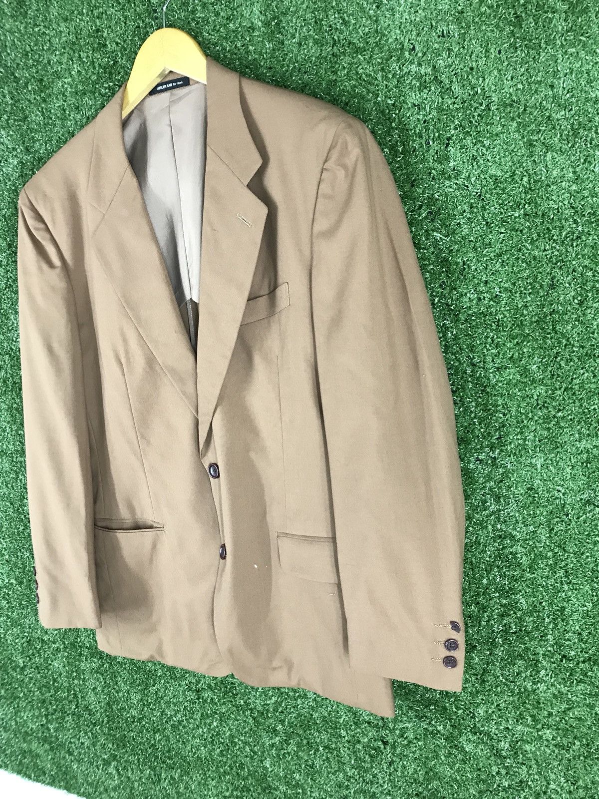 Japanese Brand 🔥💢 Atelier Sab For Men Tasmanian Wool Blazer Made In Japan Size US S / EU 44-46 / 1 - 3 Thumbnail
