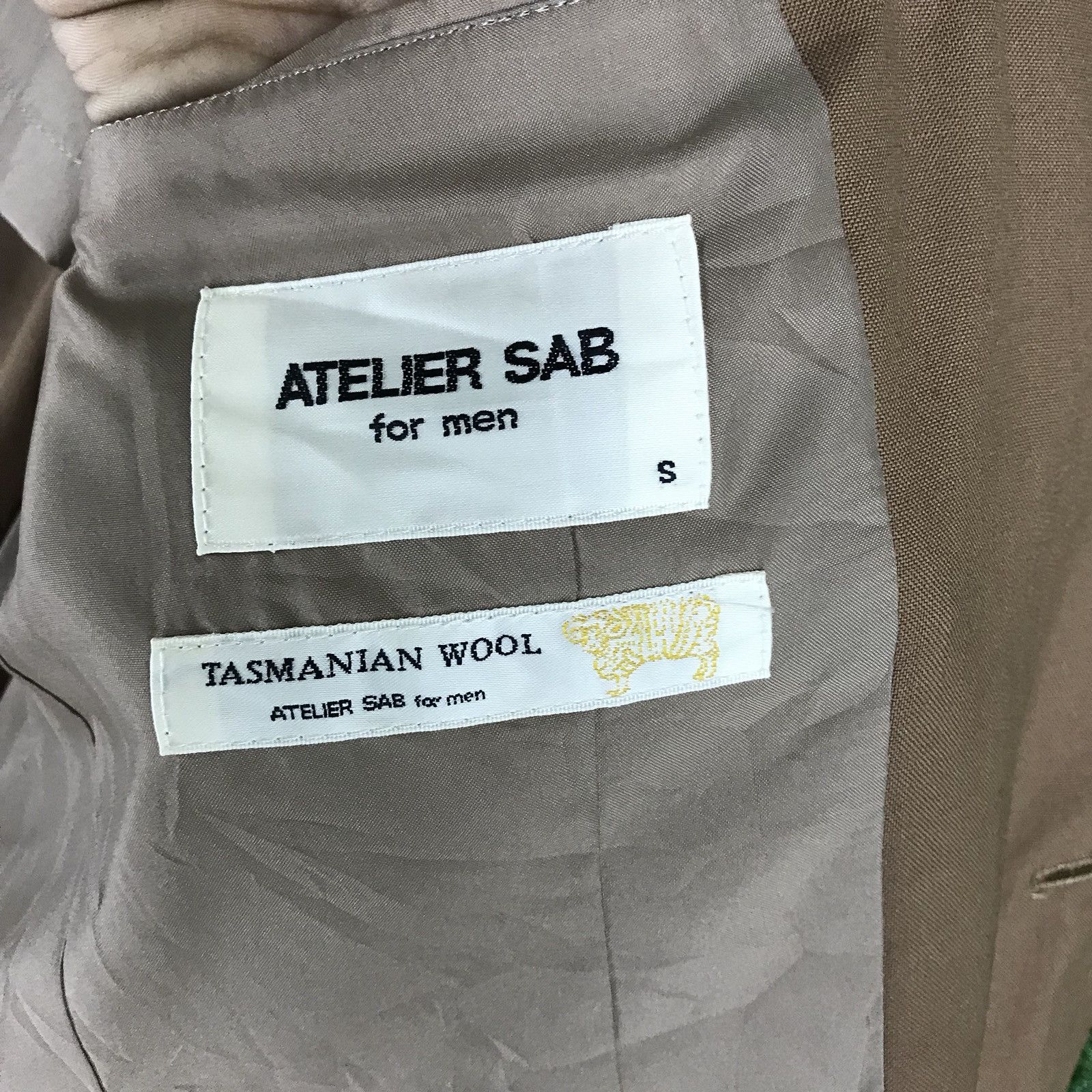 Japanese Brand 🔥💢 Atelier Sab For Men Tasmanian Wool Blazer Made In Japan Size US S / EU 44-46 / 1 - 8 Thumbnail