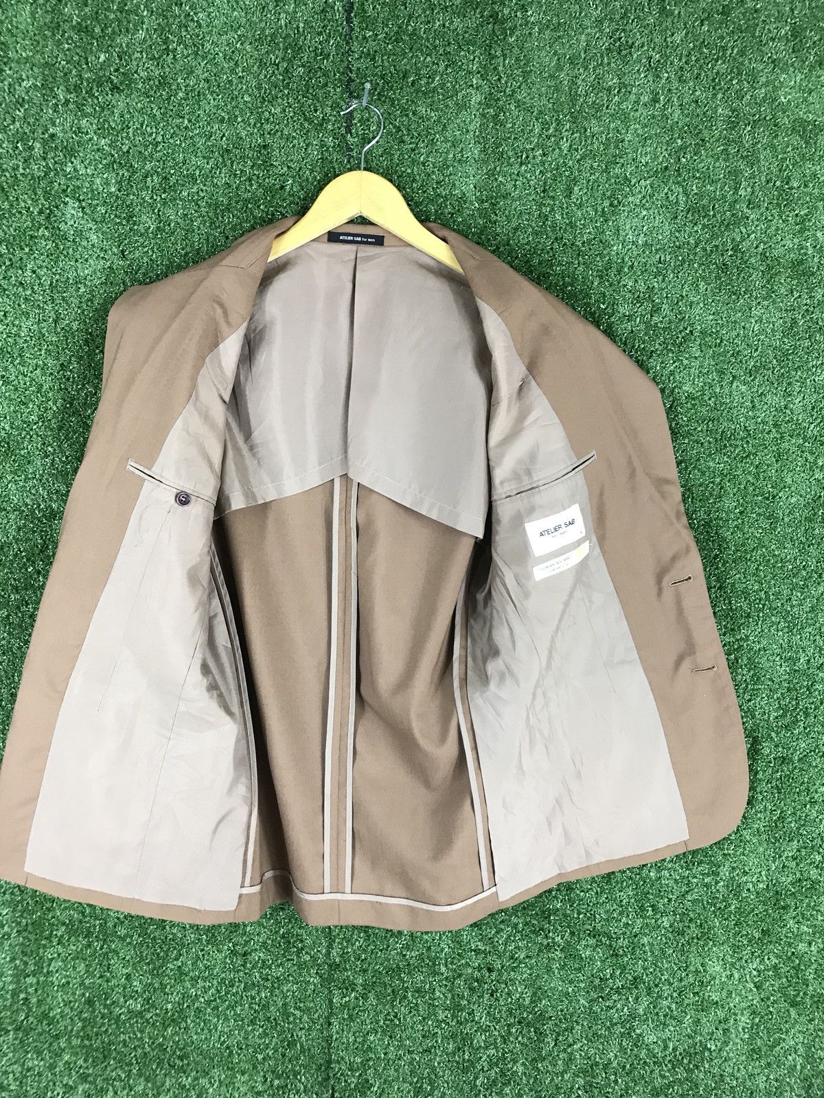 Japanese Brand 🔥💢 Atelier Sab For Men Tasmanian Wool Blazer Made In Japan Size US S / EU 44-46 / 1 - 6 Thumbnail