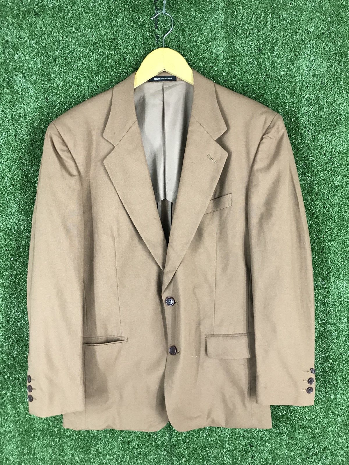 Japanese Brand 🔥💢 Atelier Sab For Men Tasmanian Wool Blazer Made In Japan Size US S / EU 44-46 / 1 - 1 Thumbnail