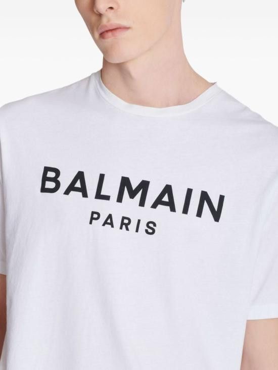 Balmain BALMAIN Men T-Shirts FH1EG000BB73 GAB White Size US S / EU 44-46 / 1 - 6 Thumbnail