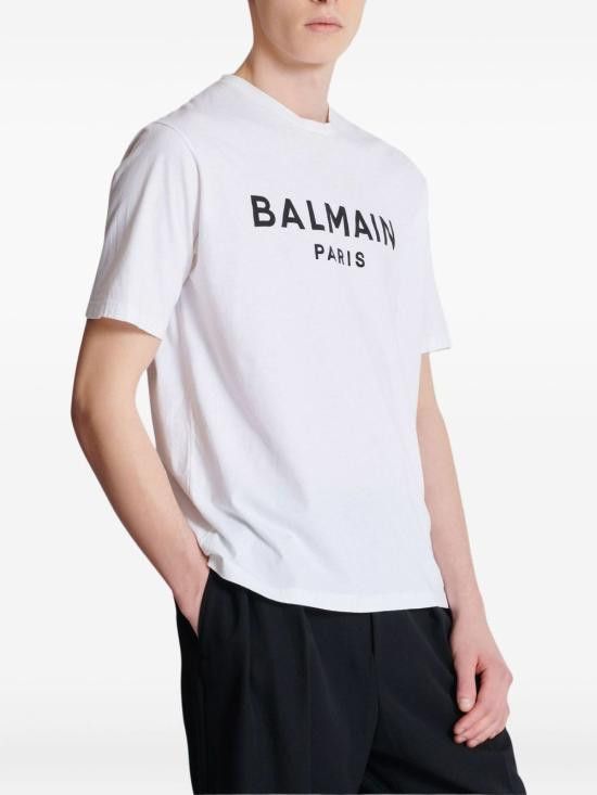 Balmain BALMAIN Men T-Shirts FH1EG000BB73 GAB White Size US S / EU 44-46 / 1 - 7 Thumbnail
